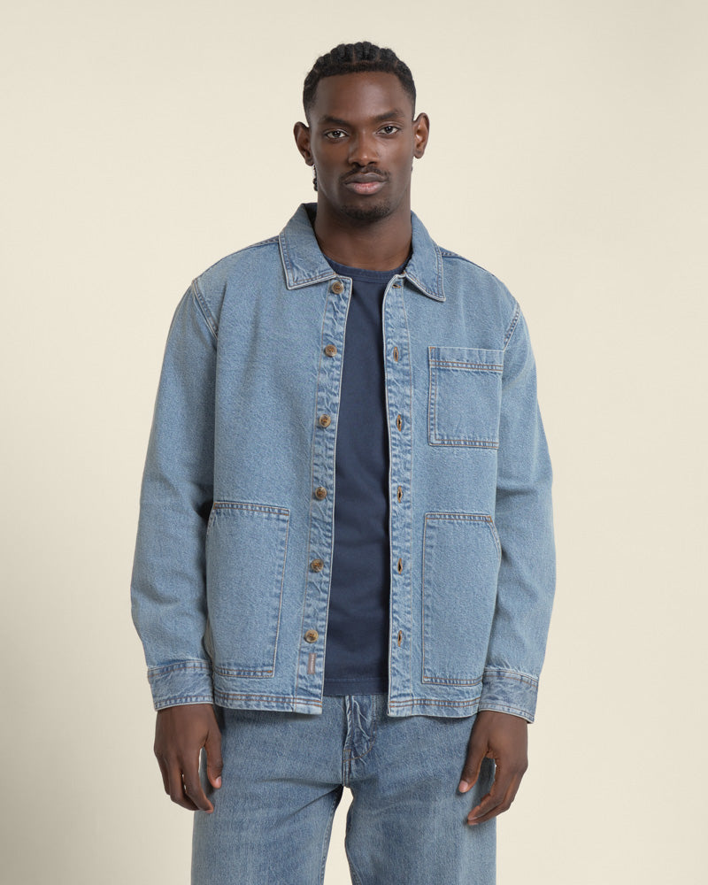 Larsson & Co Men's Karl Denim Overshirt