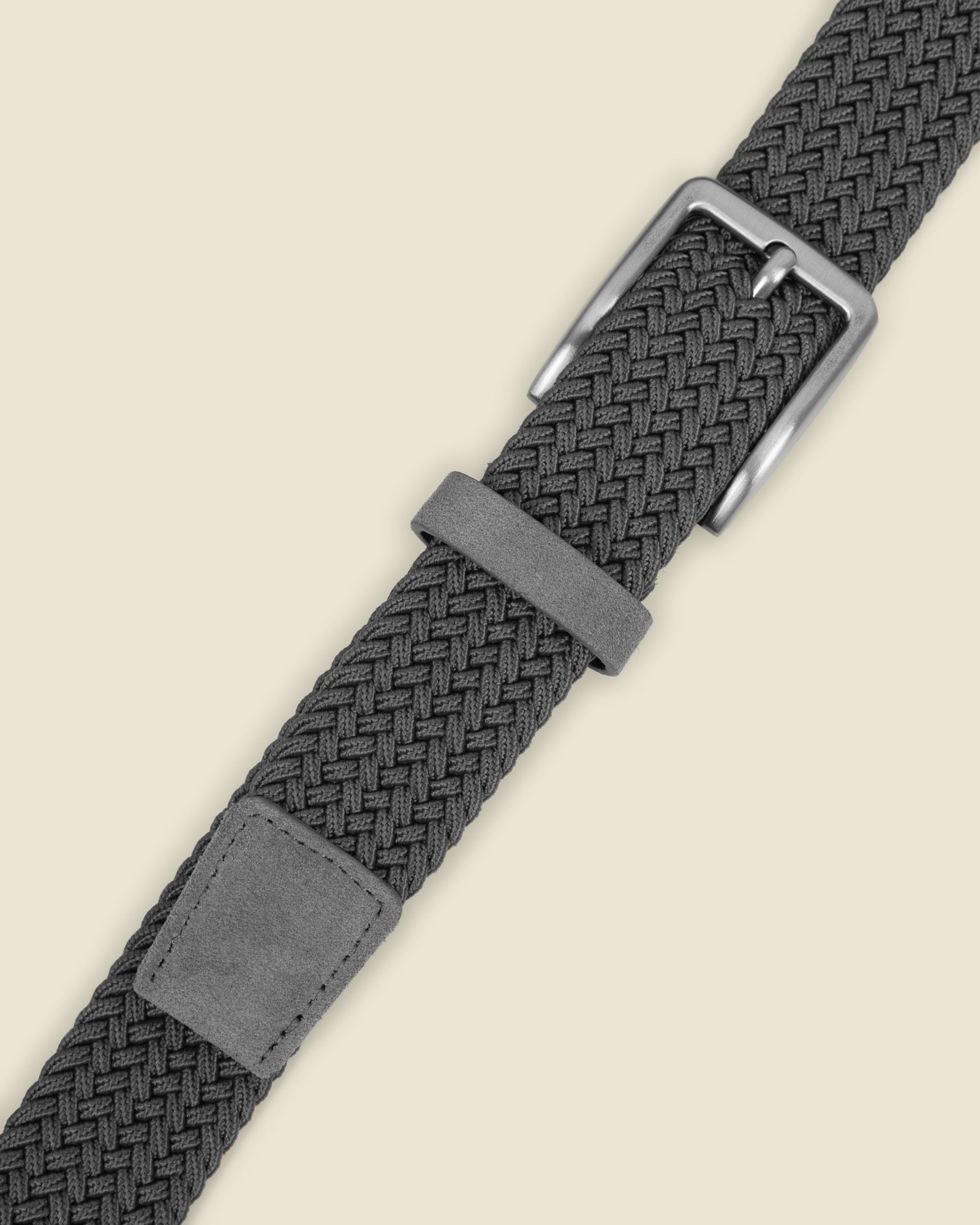 Koltrast - Woven Suede Trim Stretch Belt