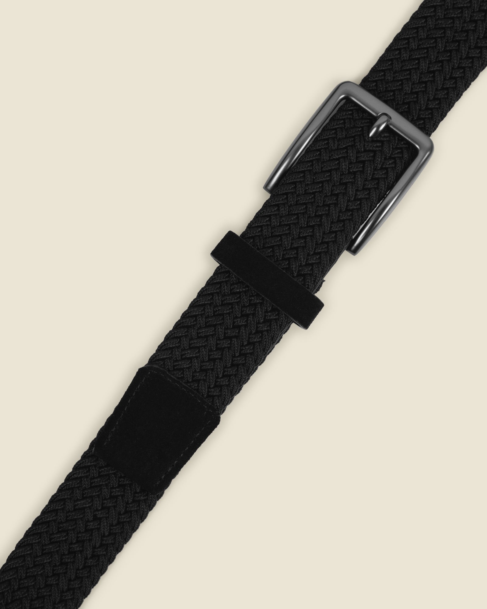 Koltrast - Woven Suede Trim Stretch Belt