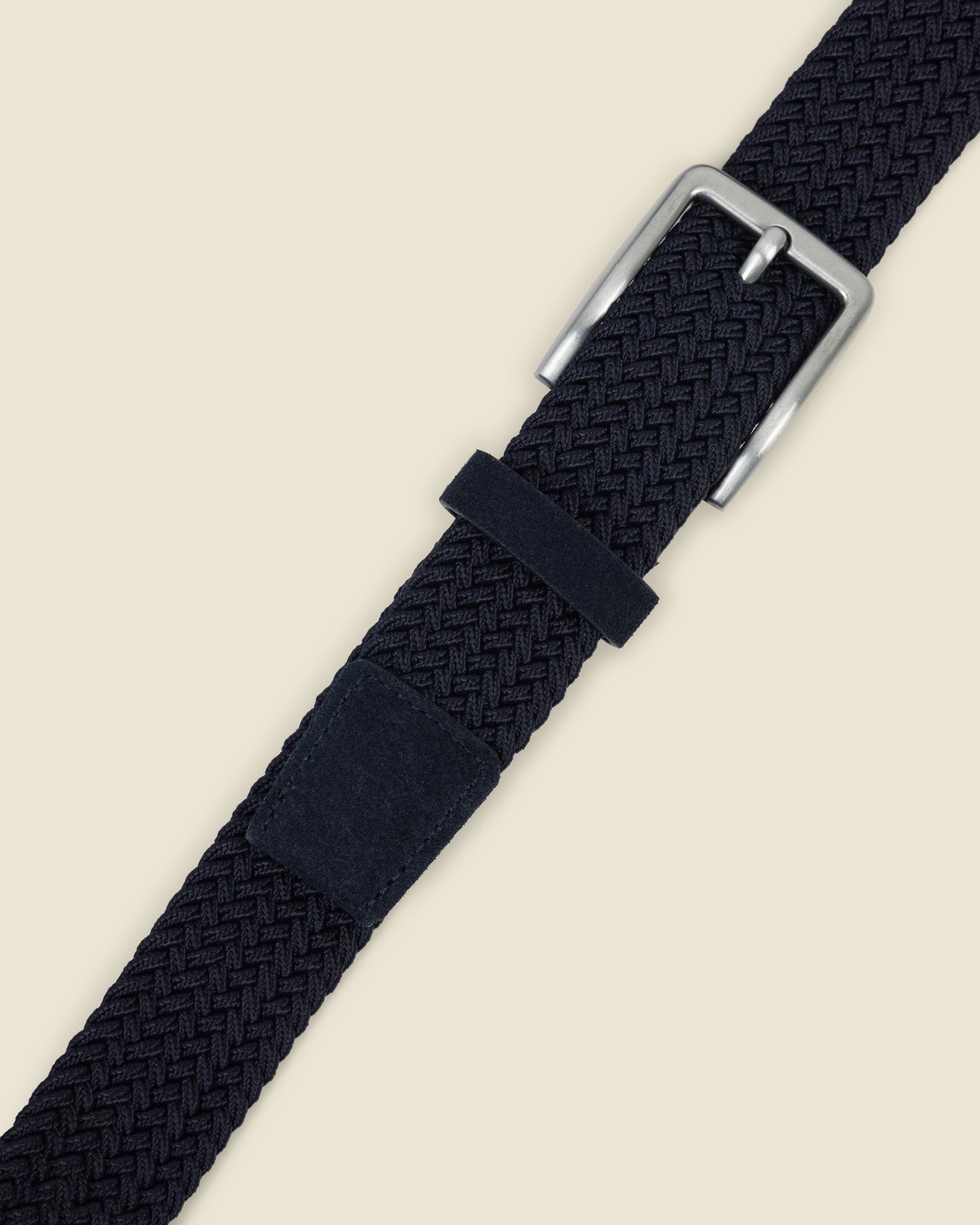 Koltrast - Woven Suede Trim Stretch Belt