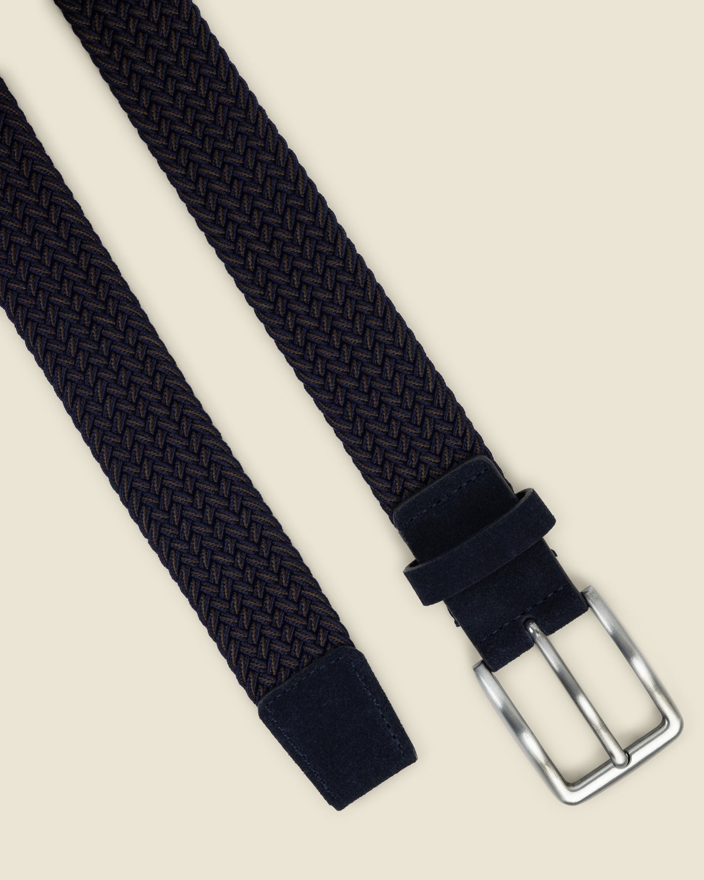 Ejder - Braided Multi-Coloured Elastic Woven Stretch Belt