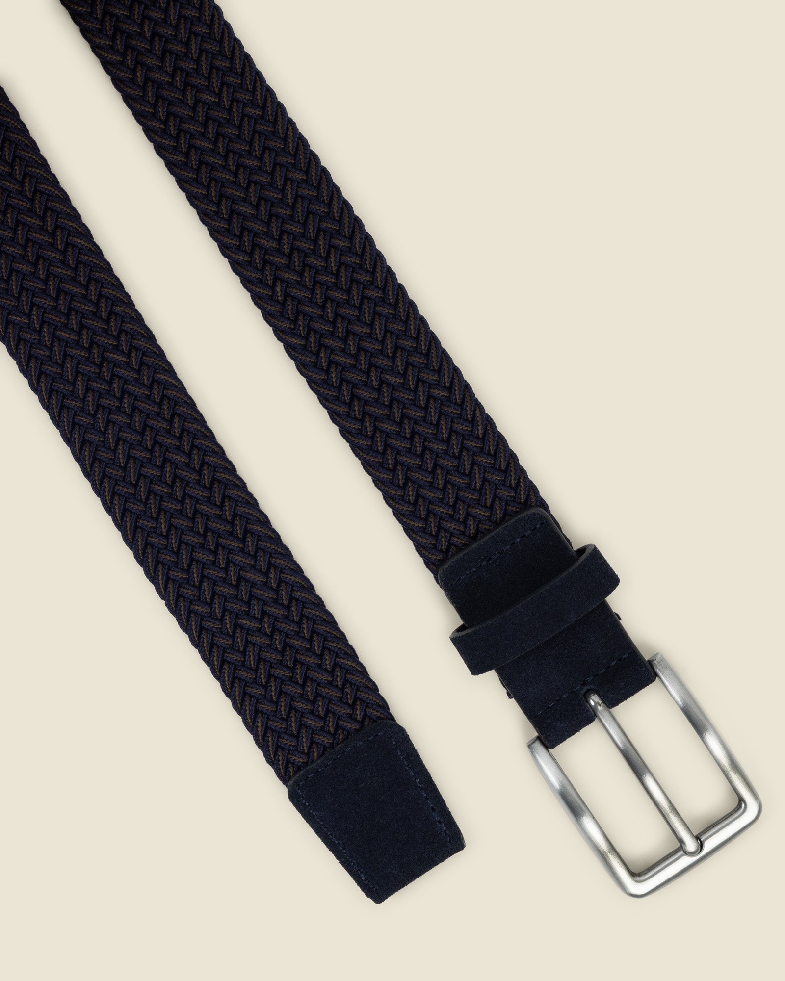 Ejder - Braided Multi-Coloured Elastic Woven Stretch Belt