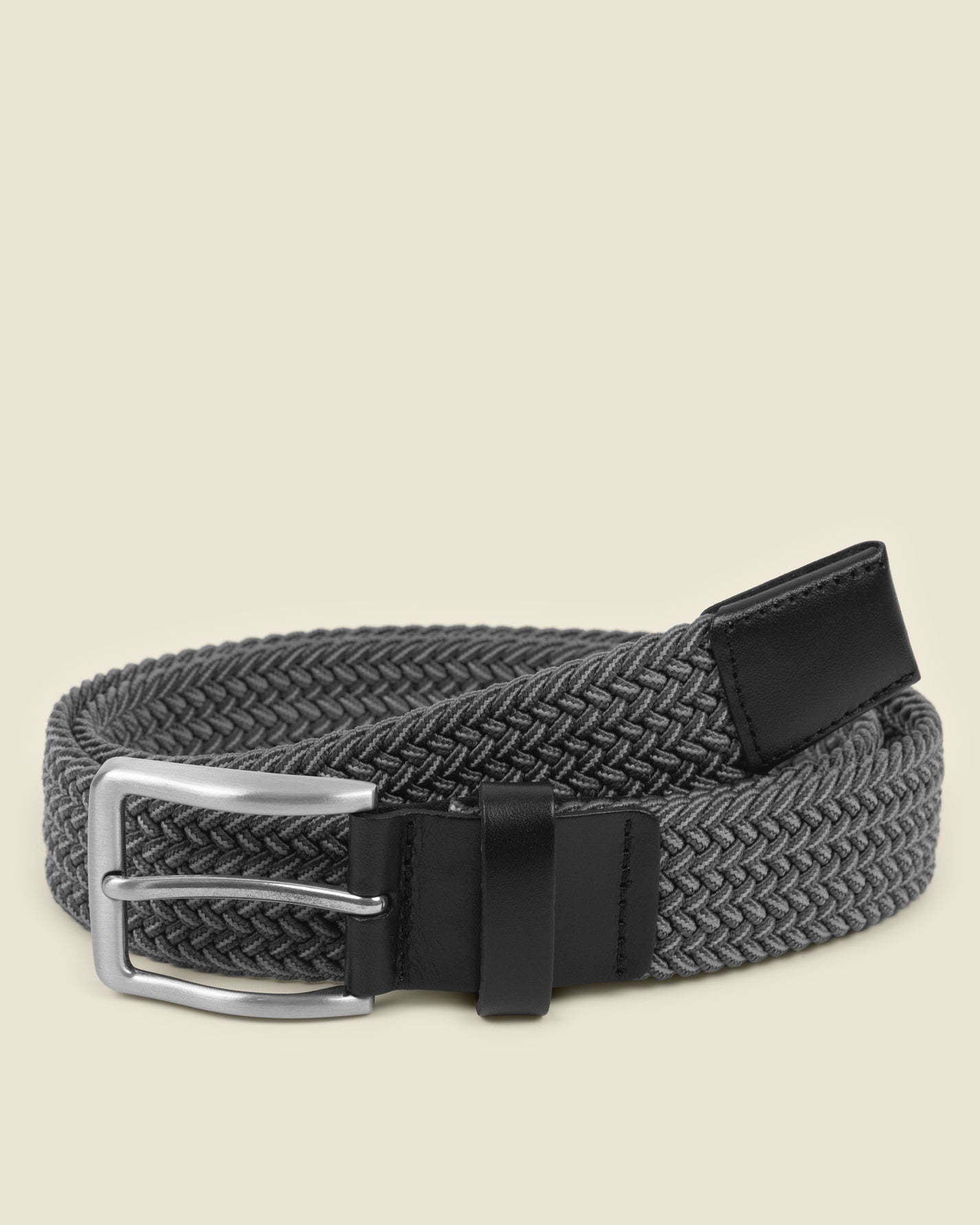 Orre - Braided 2-Tone Elastic Woven Stretch Belt