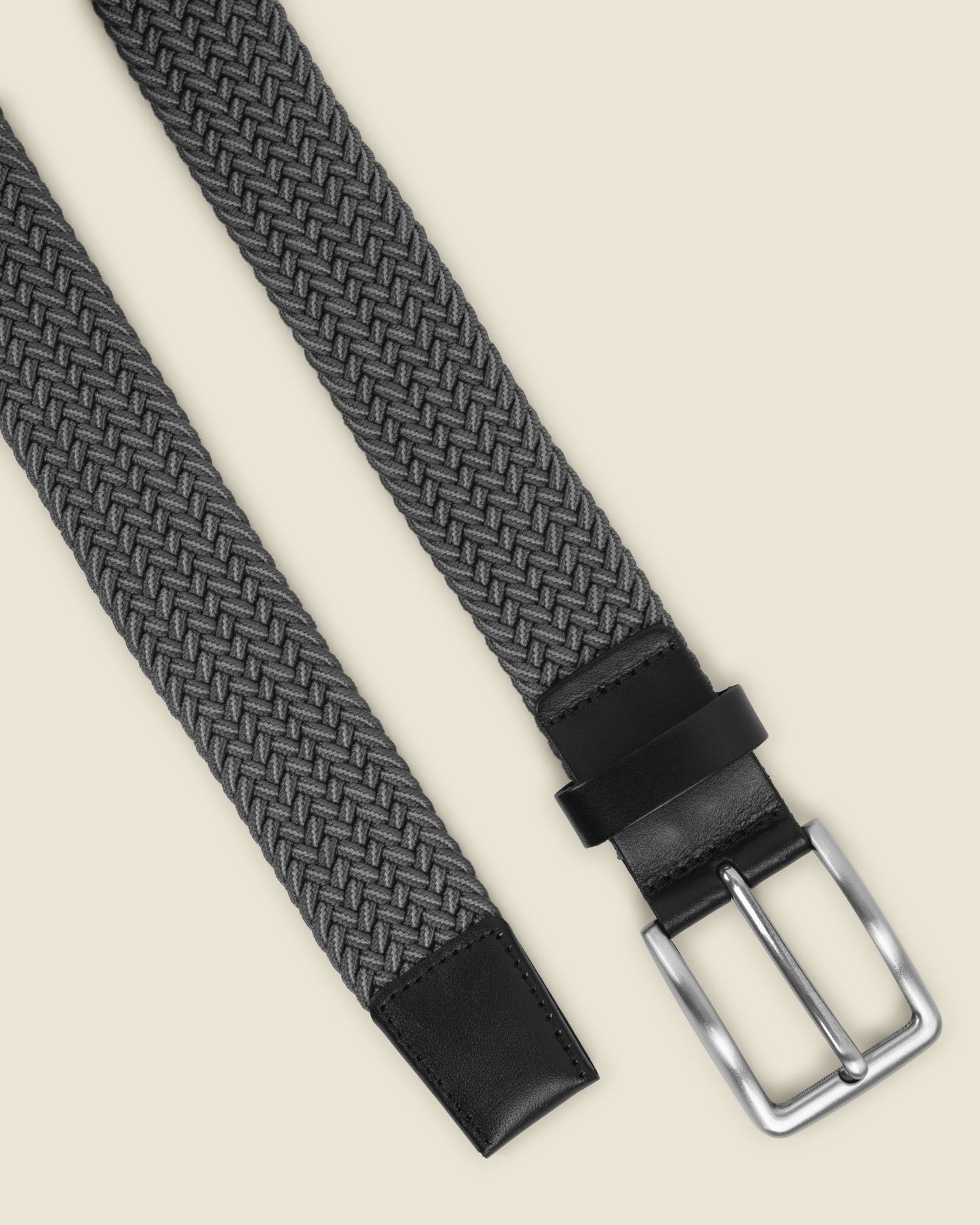 Orre - Braided 2-Tone Elastic Woven Stretch Belt