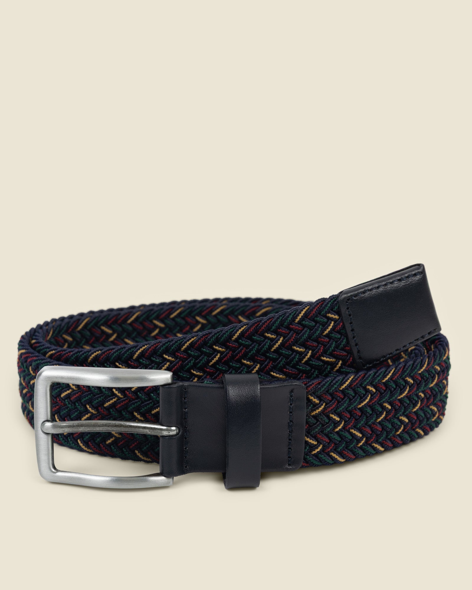 Dalripa - Multi-Coloured Elastic Woven Stretch Belt