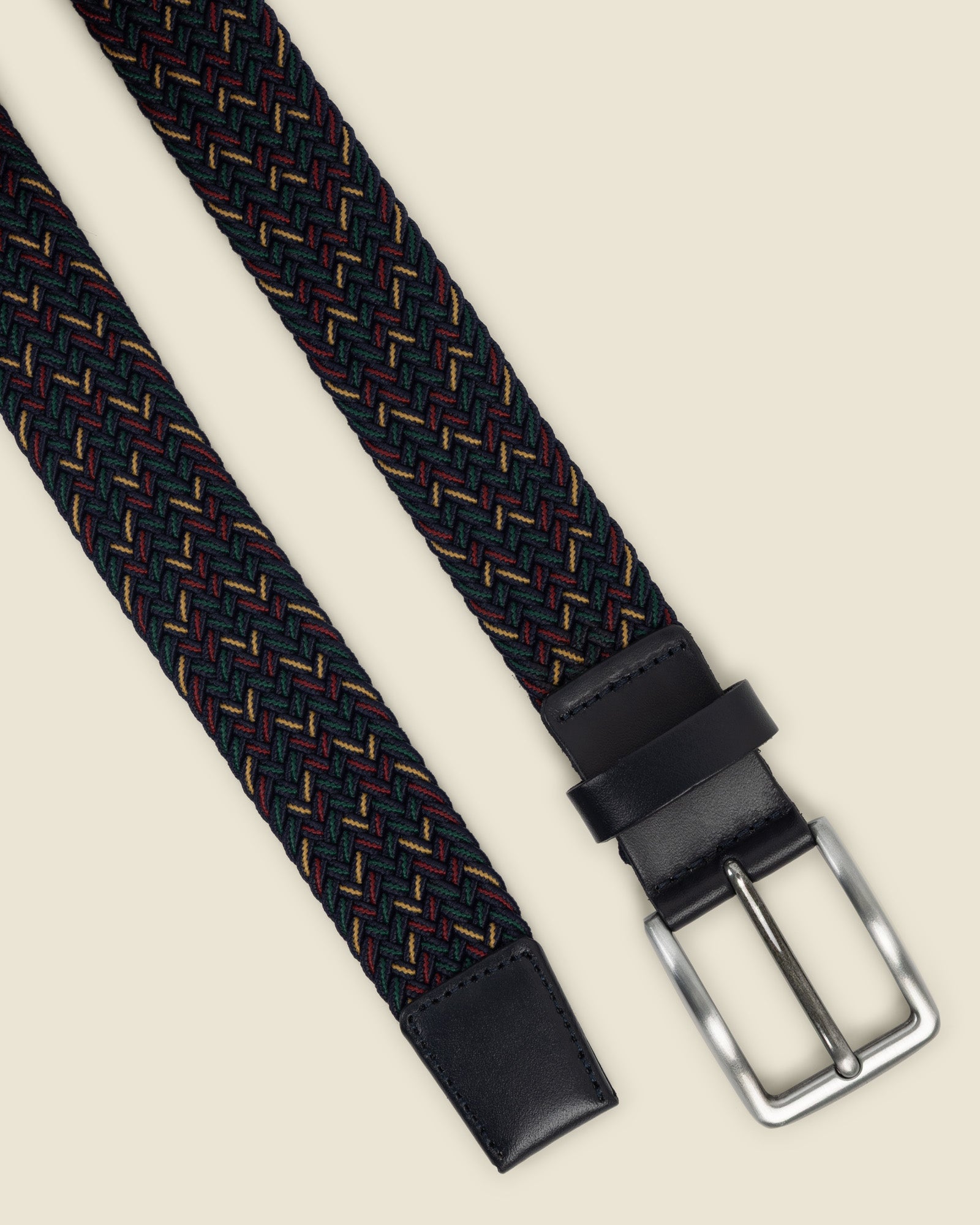 Dalripa - Multi-Coloured Elastic Woven Stretch Belt