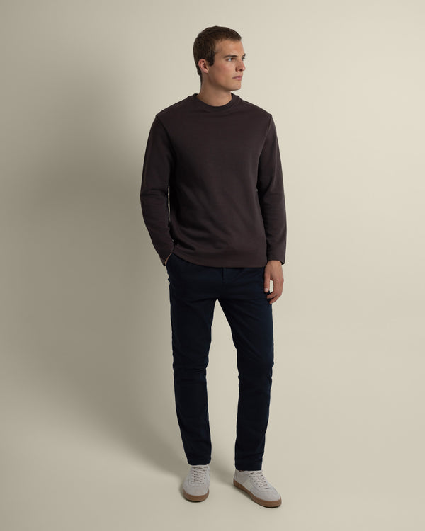 Drawstring Waist Slim Fit Chino Trouser