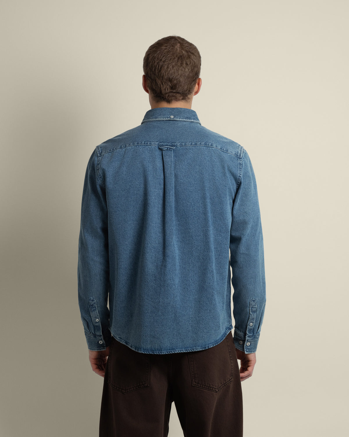 Freddie - Denim Long Sleeve Shirt