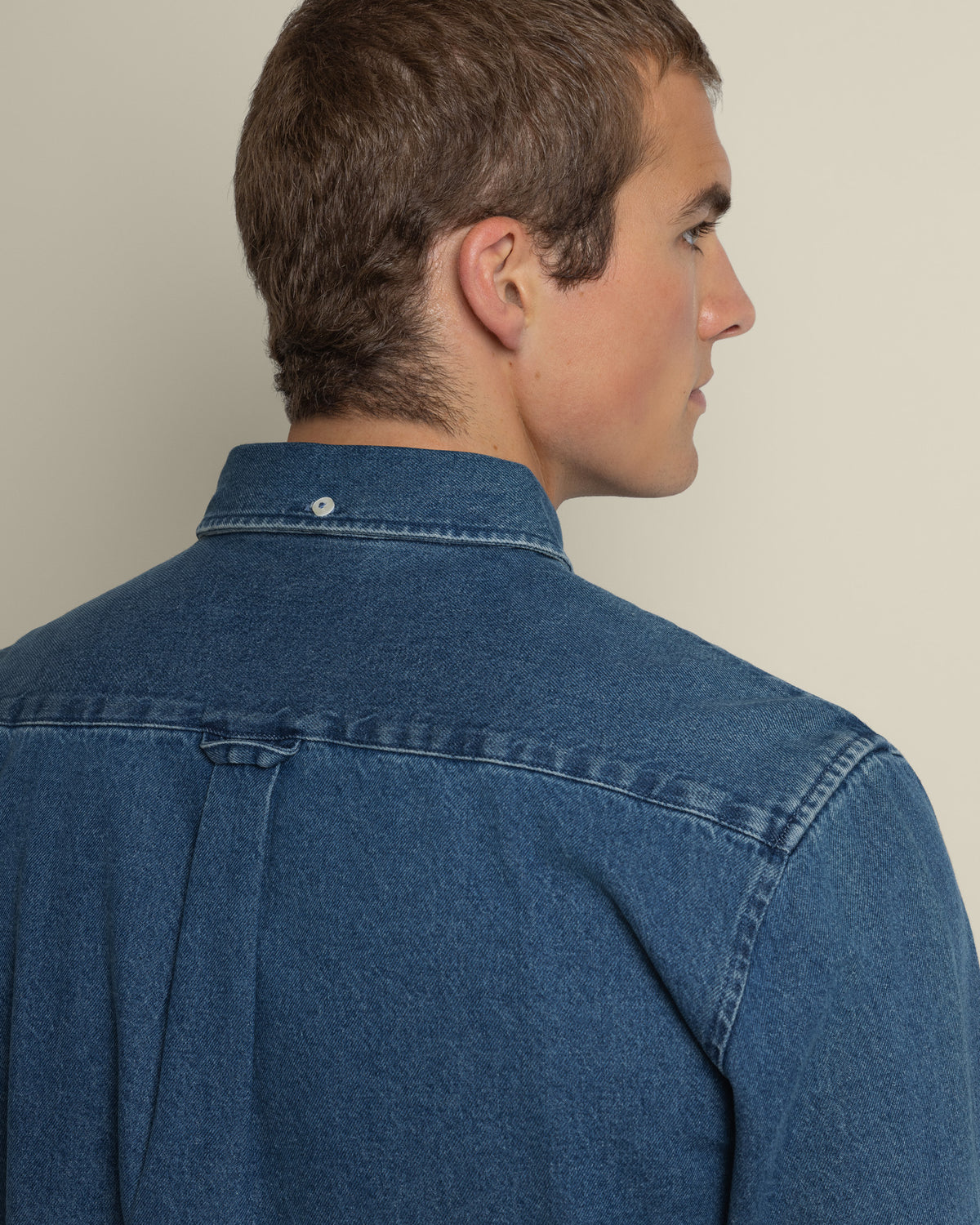 Freddie - Denim Long Sleeve Shirt
