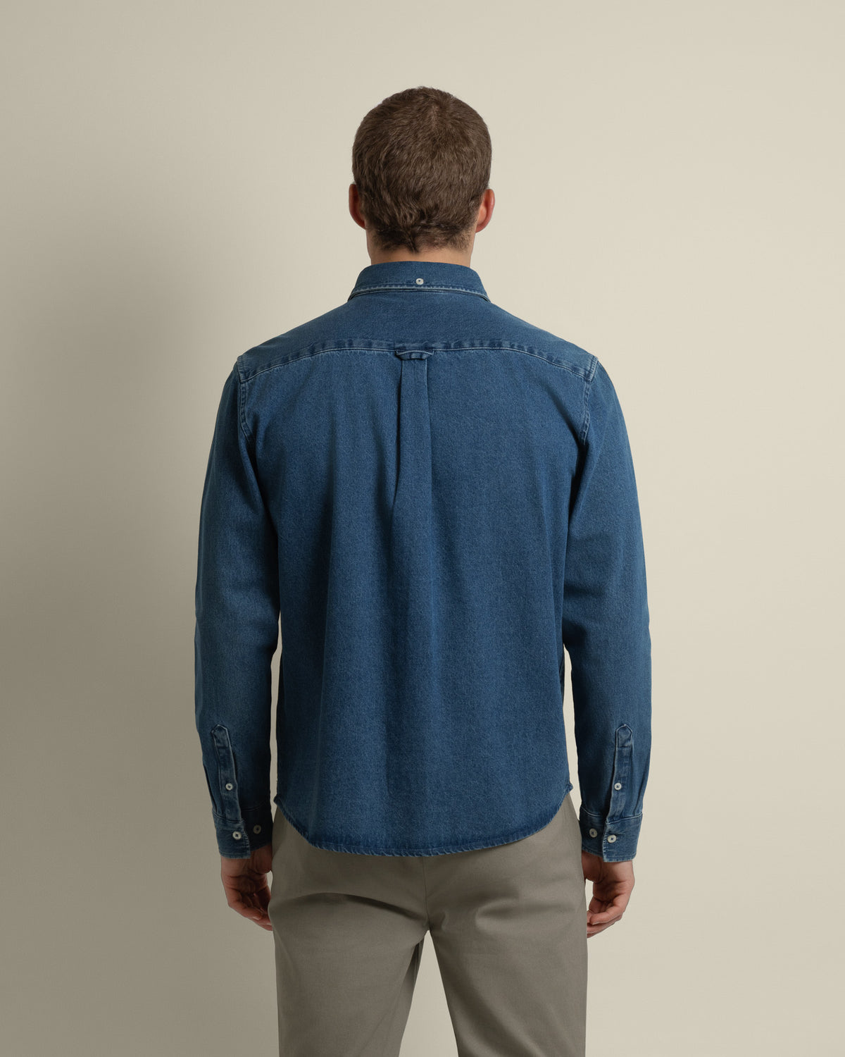 Freddie - Denim Long Sleeve Shirt