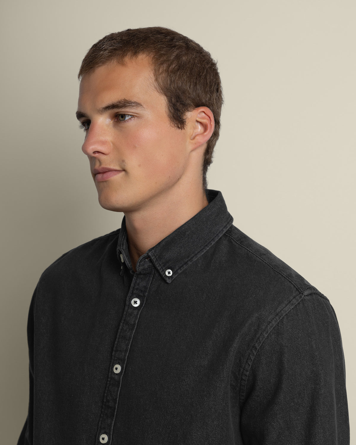 Freddie - Denim Long Sleeve Shirt