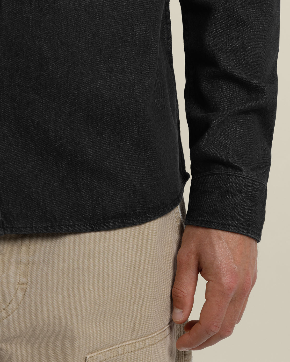 Freddie - Denim Long Sleeve Shirt