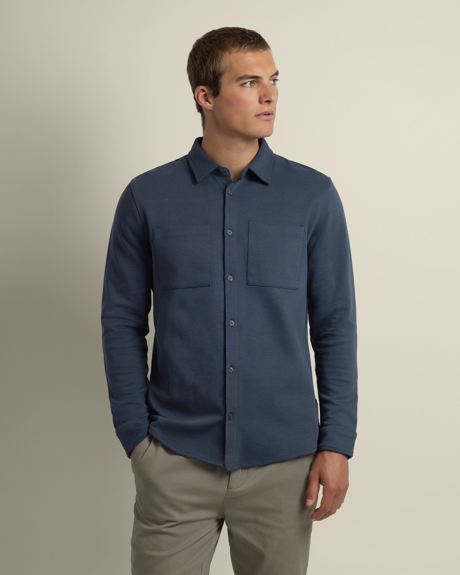 Gudhjem - Interlock Jersey Long Sleeve Shirt