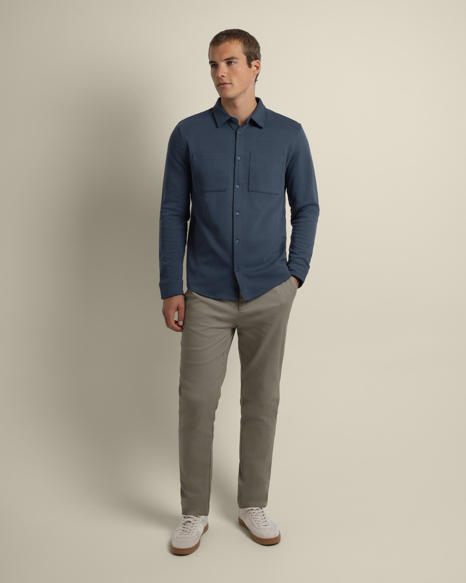 Gudhjem - Interlock Jersey Long Sleeve Shirt