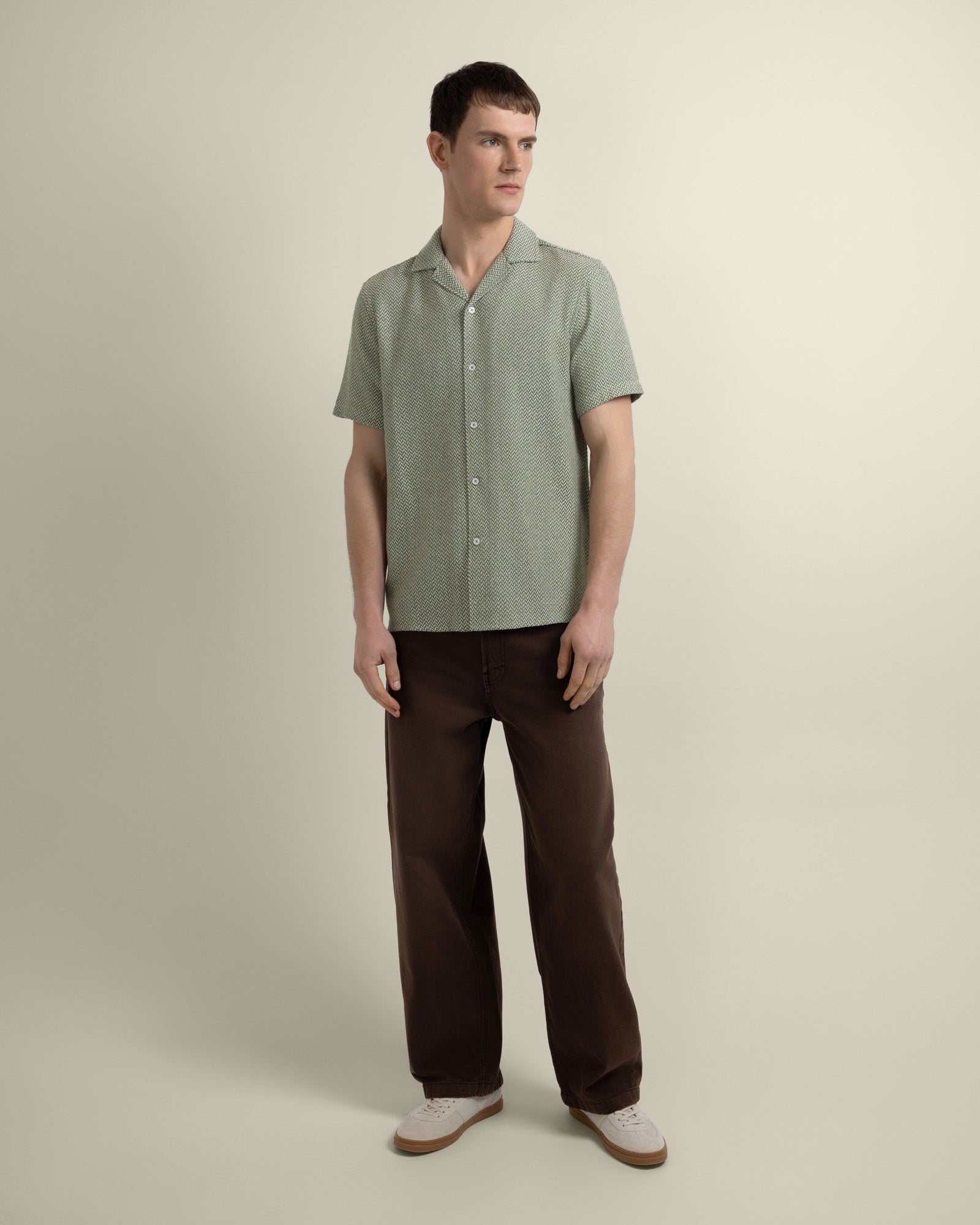 Wray - Chevron Short Sleeve Shirt