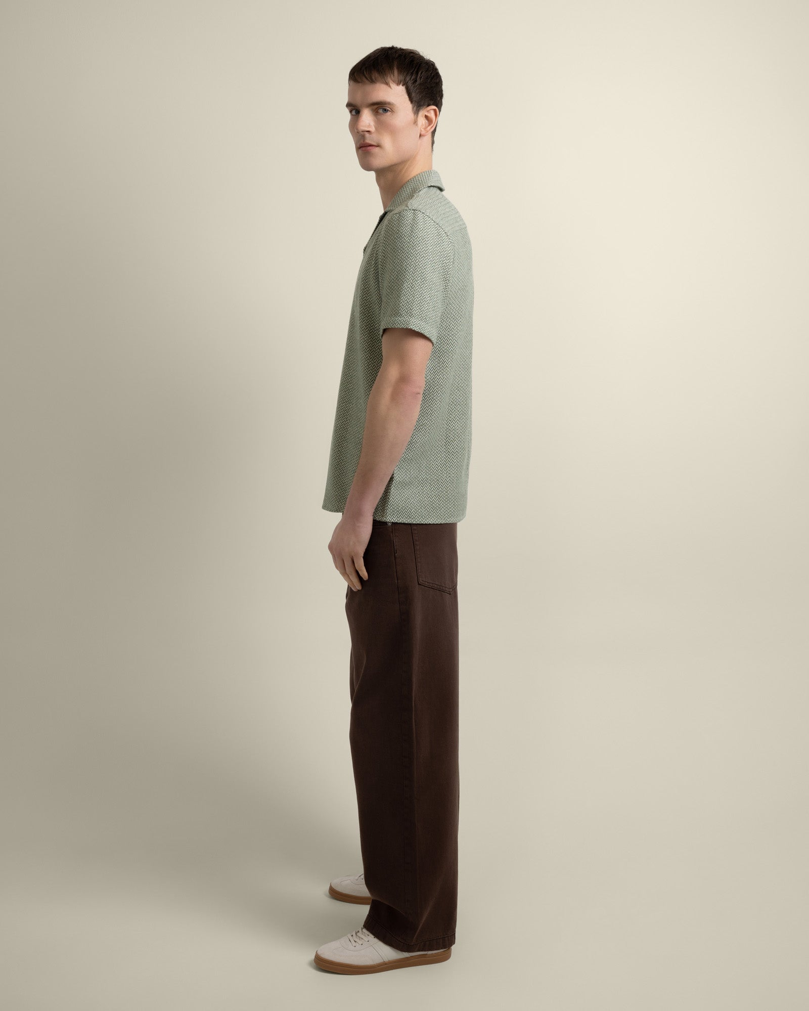 Wray - Chevron Short Sleeve Shirt