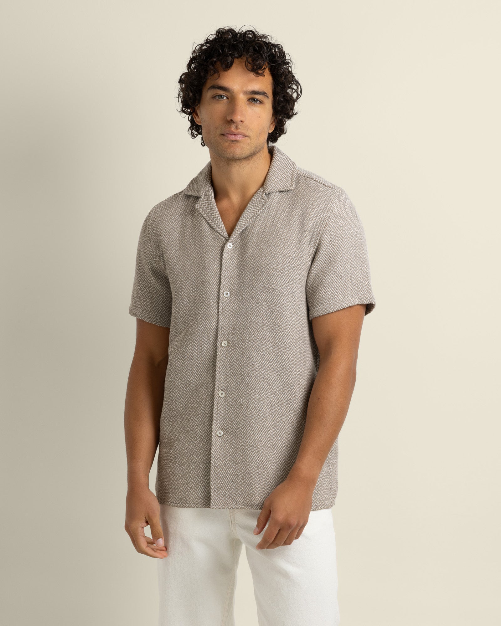 Wray - Chevron Short Sleeve Shirt