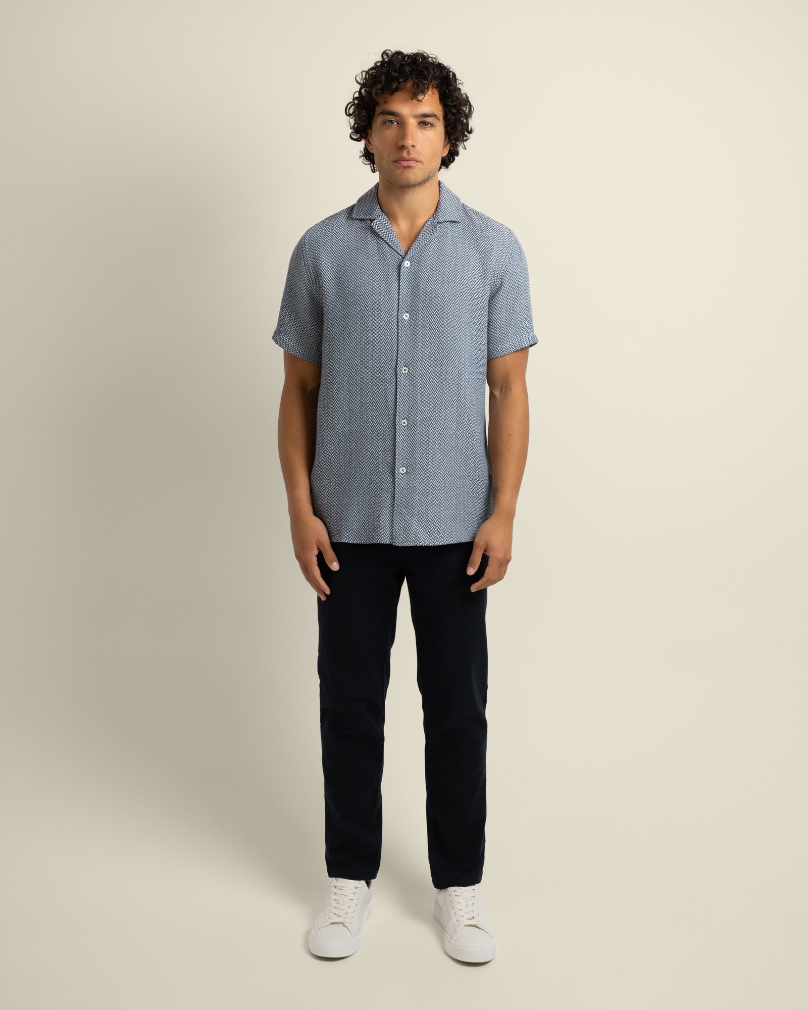 Wray - Chevron Short Sleeve Shirt