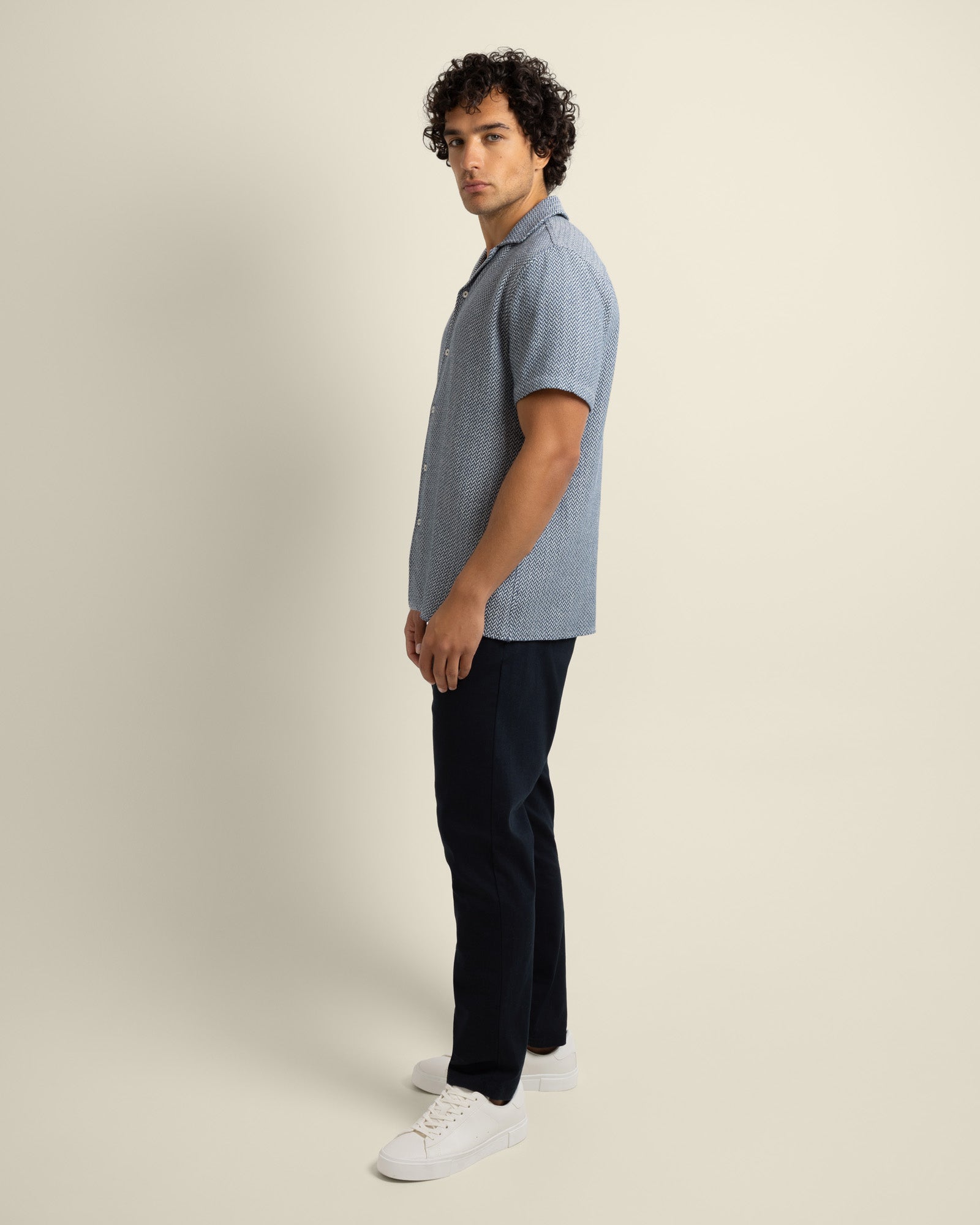 Wray - Chevron Short Sleeve Shirt