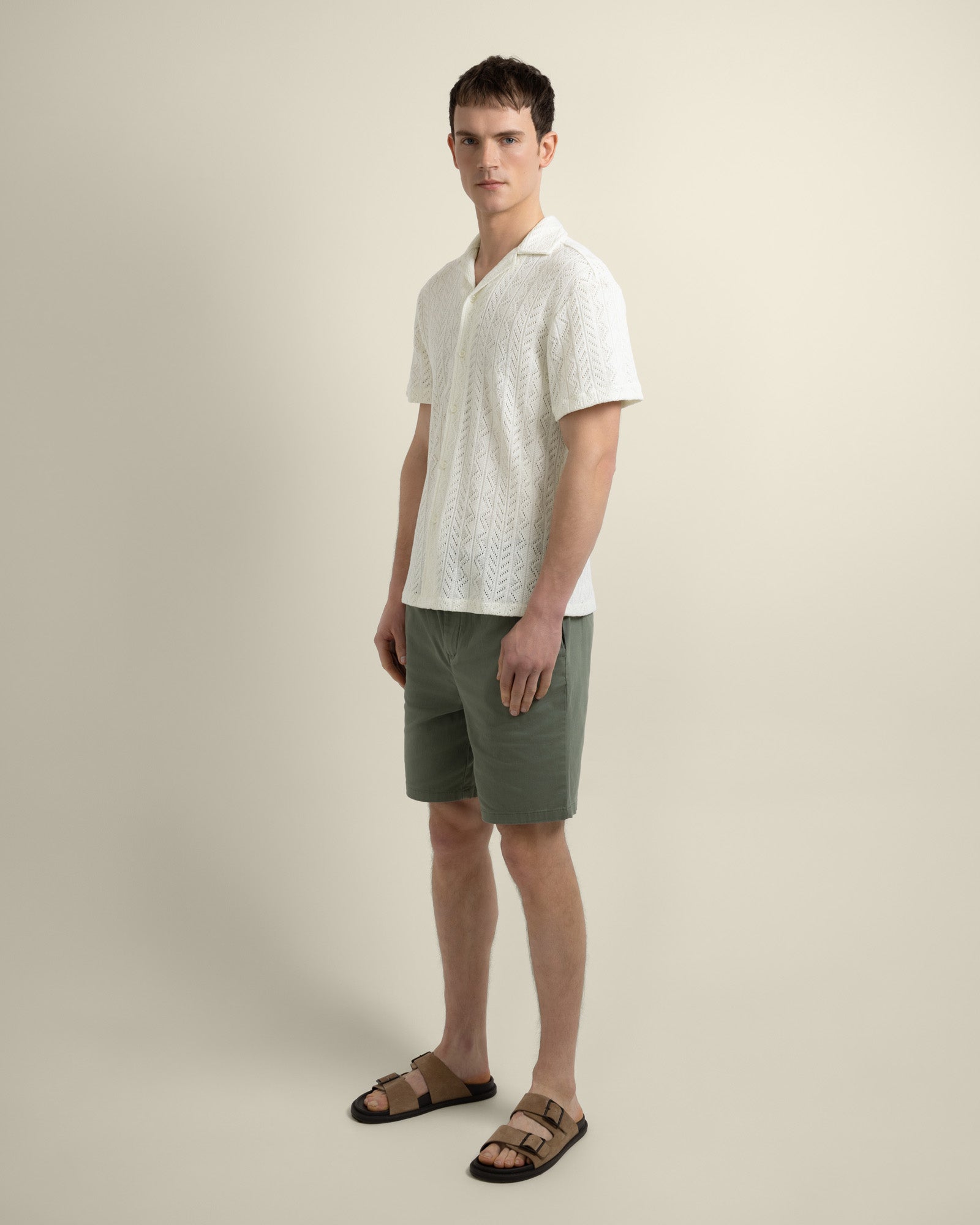 Tait - Diamond Crochet Short Sleeve Shirt