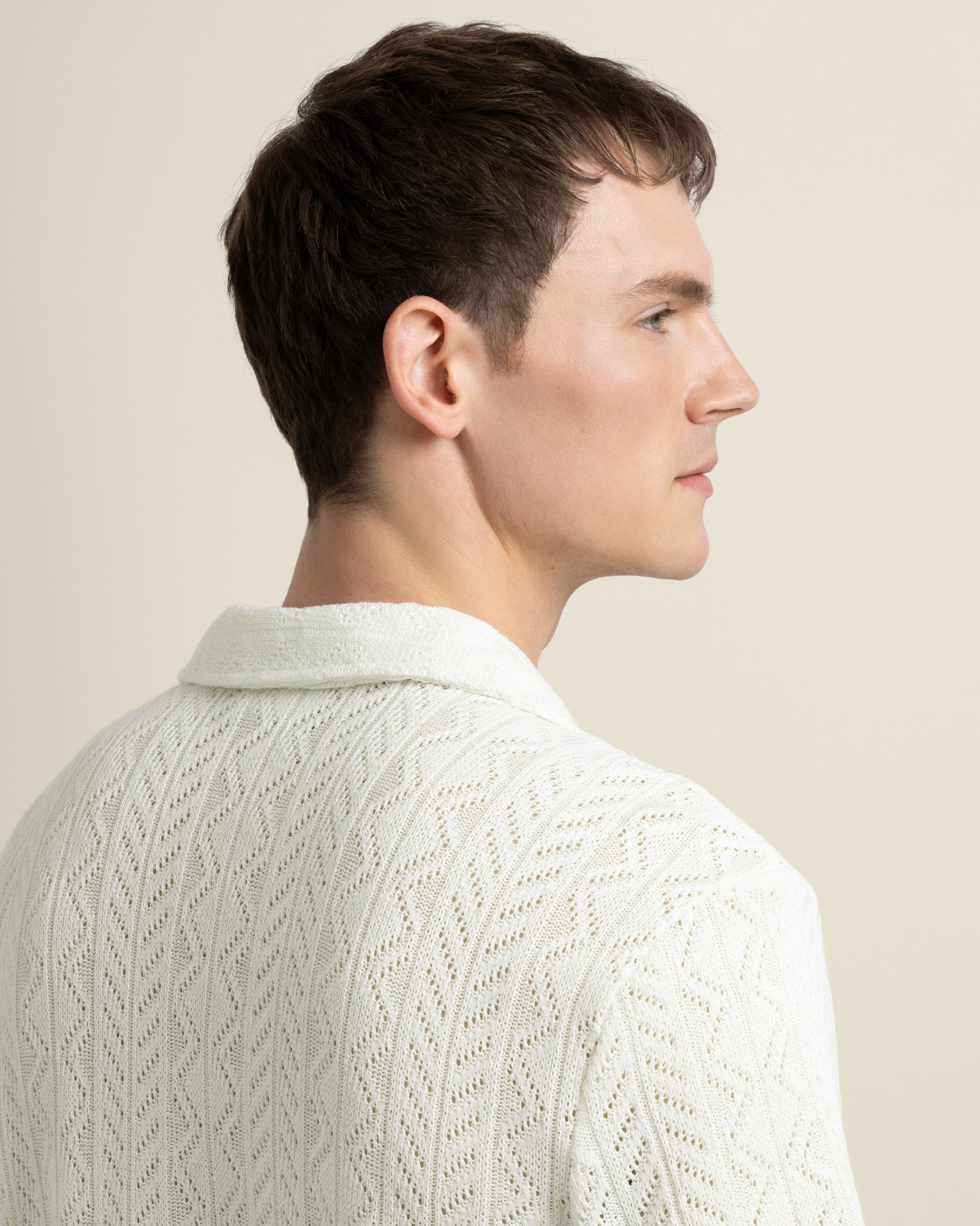 Tait - Diamond Crochet Short Sleeve Shirt