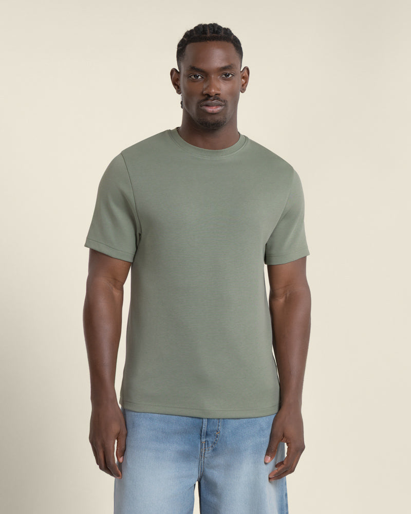 Sven - Soft-Touch Interlock T-Shirt