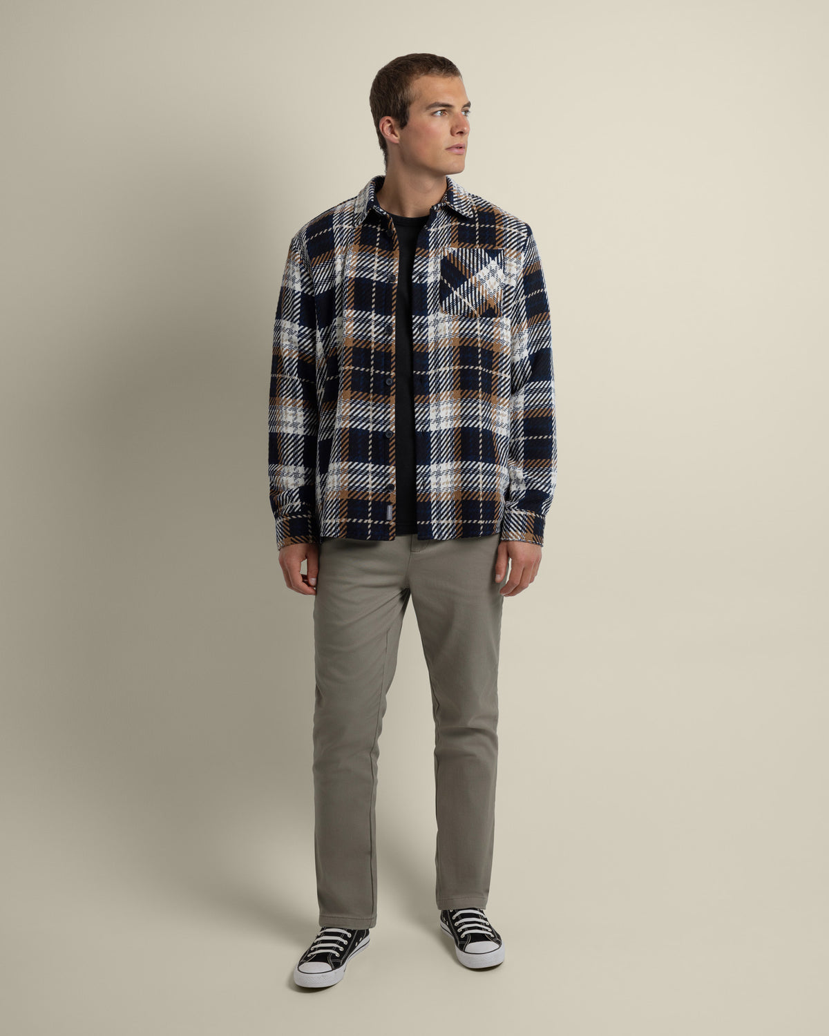 Multi Check Overshirt