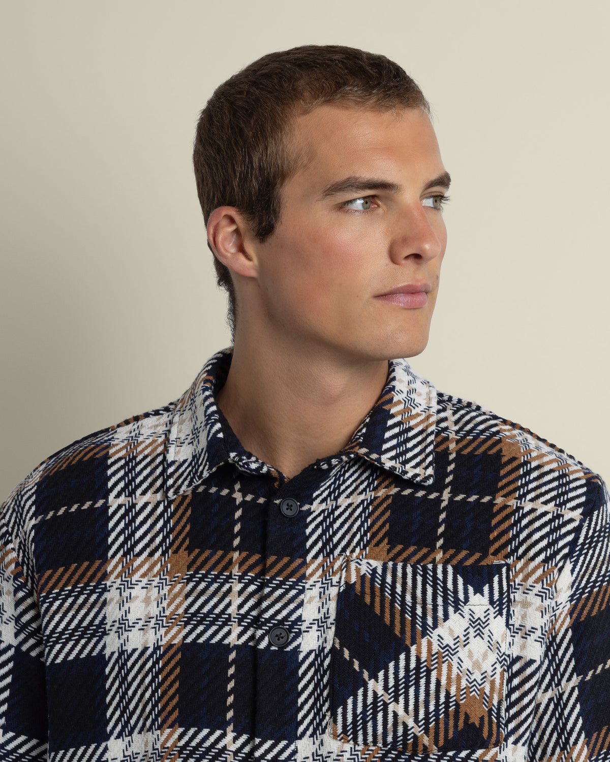 Multi Check Overshirt