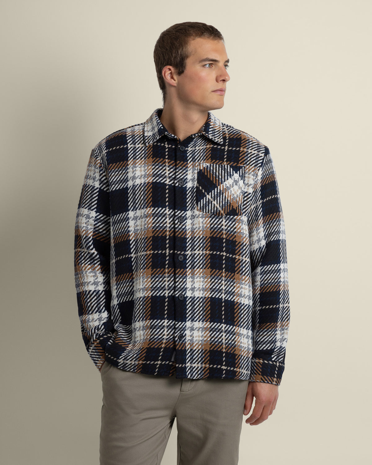 Multi Check Overshirt