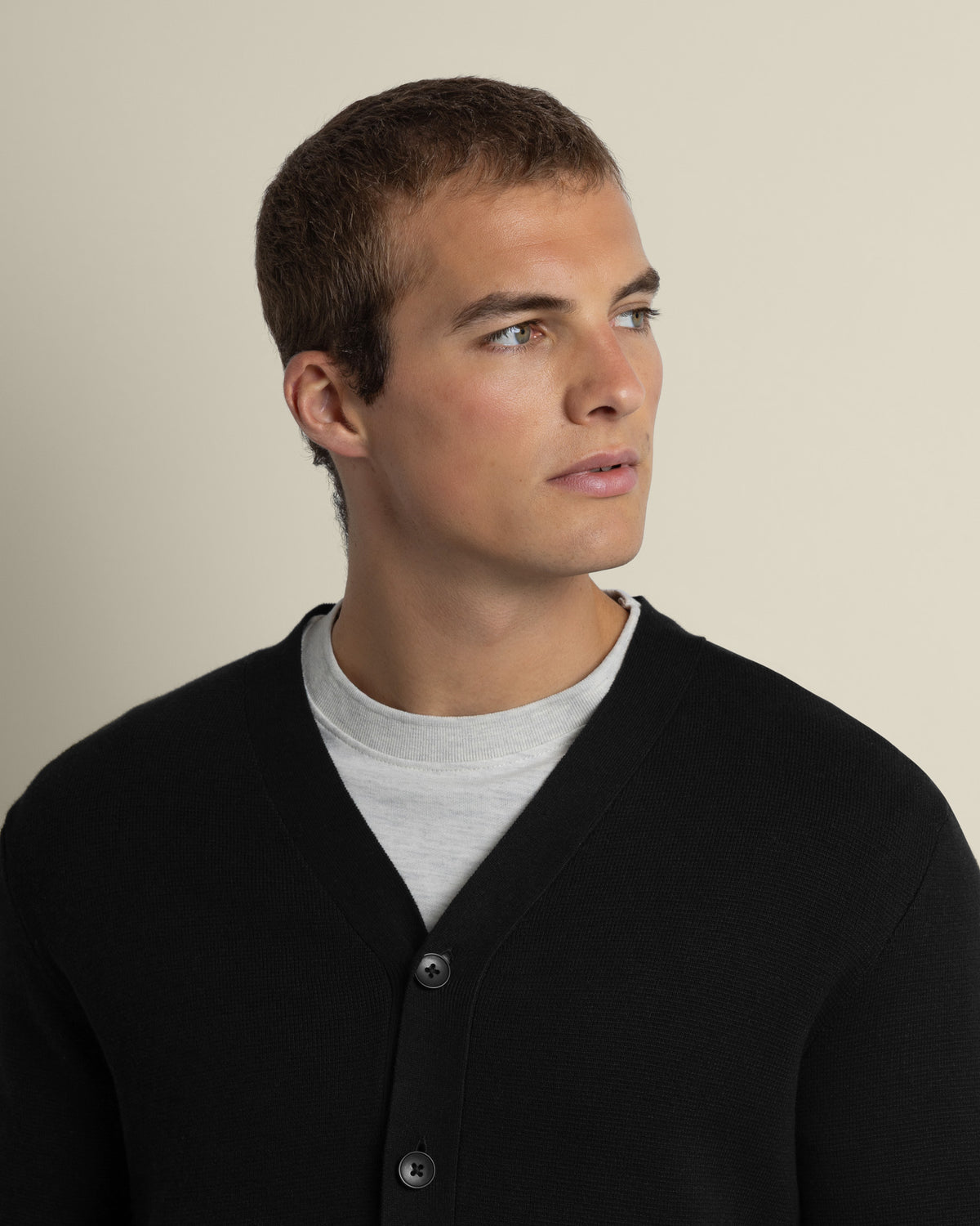 Milano Knit V-Neck Cardigan