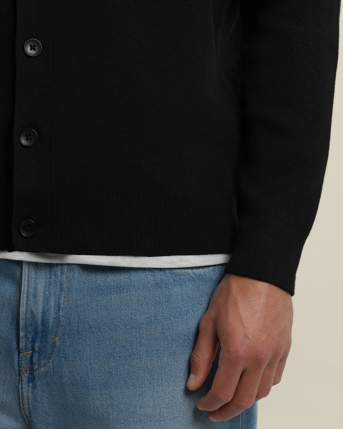Milano Knit V-Neck Cardigan