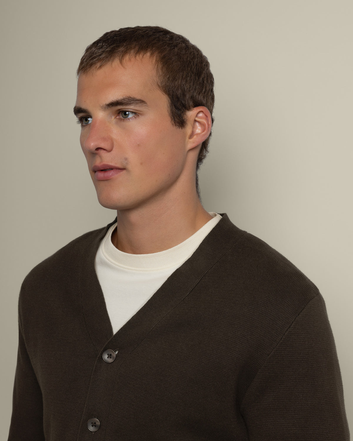 Milano Knit V-Neck Cardigan