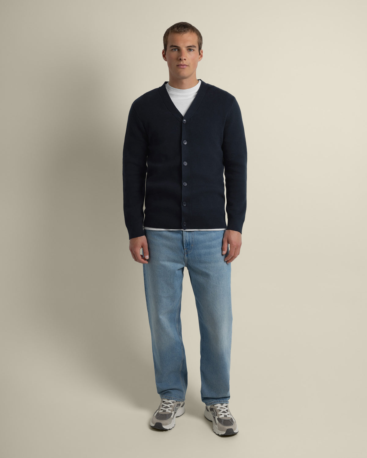 Milano Knit V-Neck Cardigan