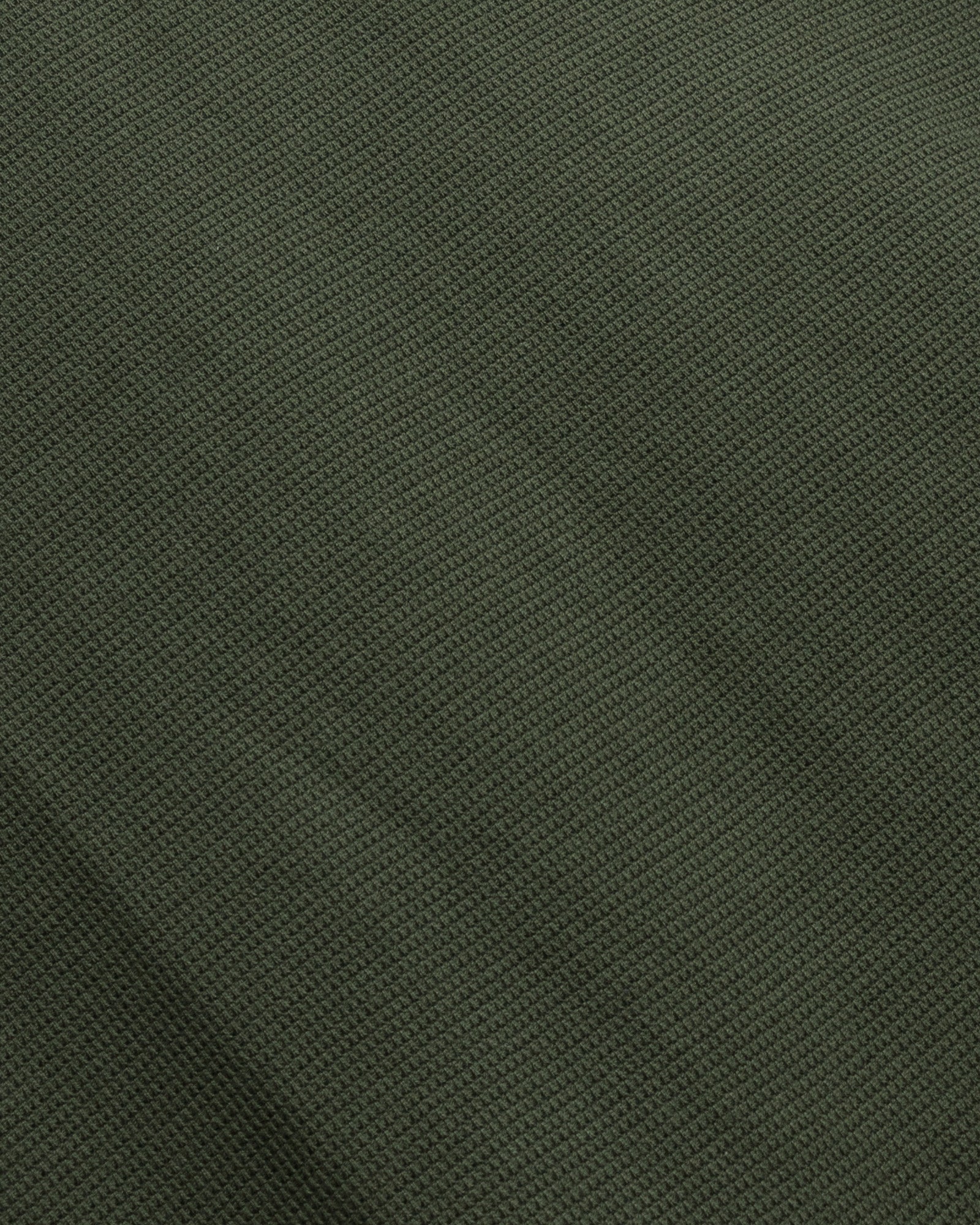 Aarhus - Textured Long Sleeve Polo Shirt