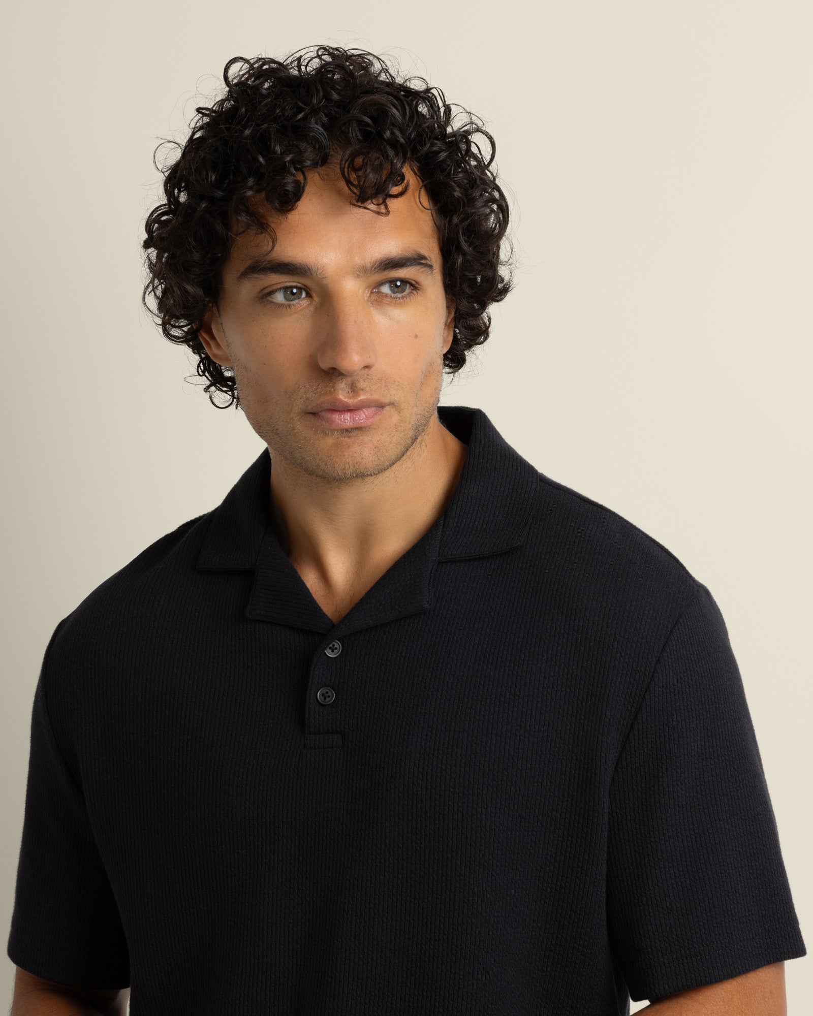 Sommer - Wavy Rib Polo Shirt