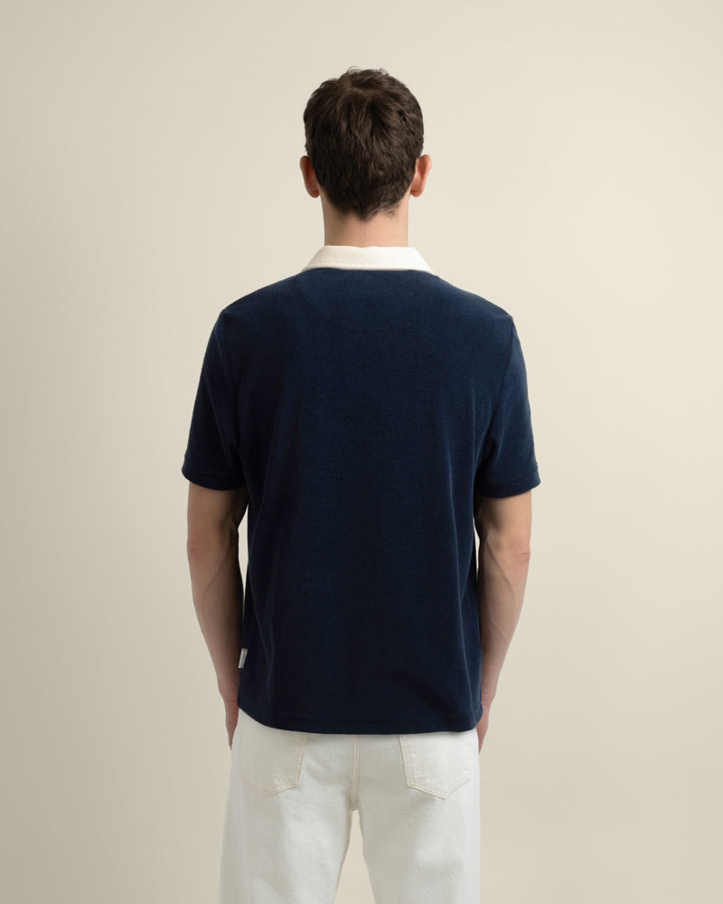 Jesper - Terry Resort Collar Polo Shirt