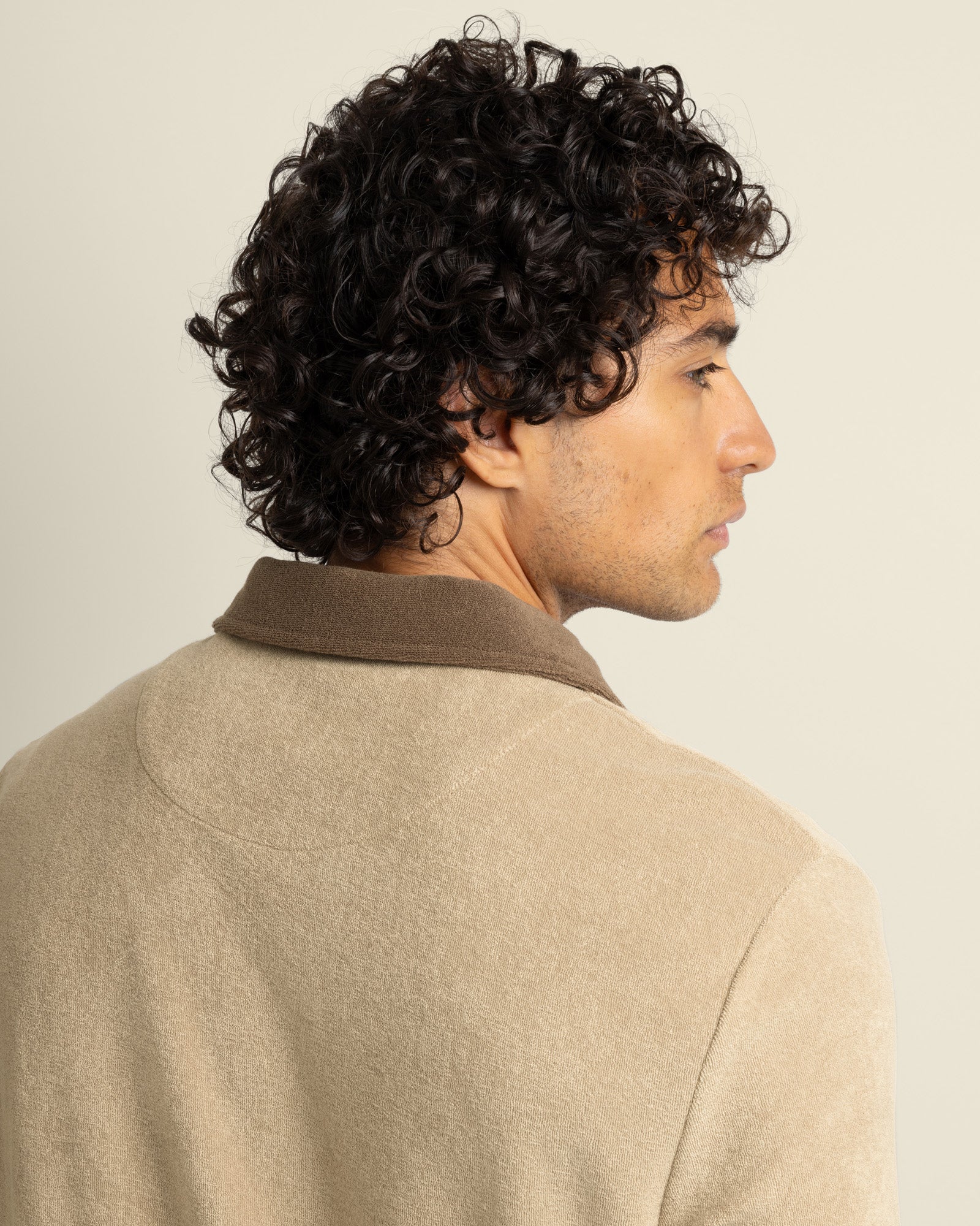 Jesper - Terry Resort Collar Polo Shirt
