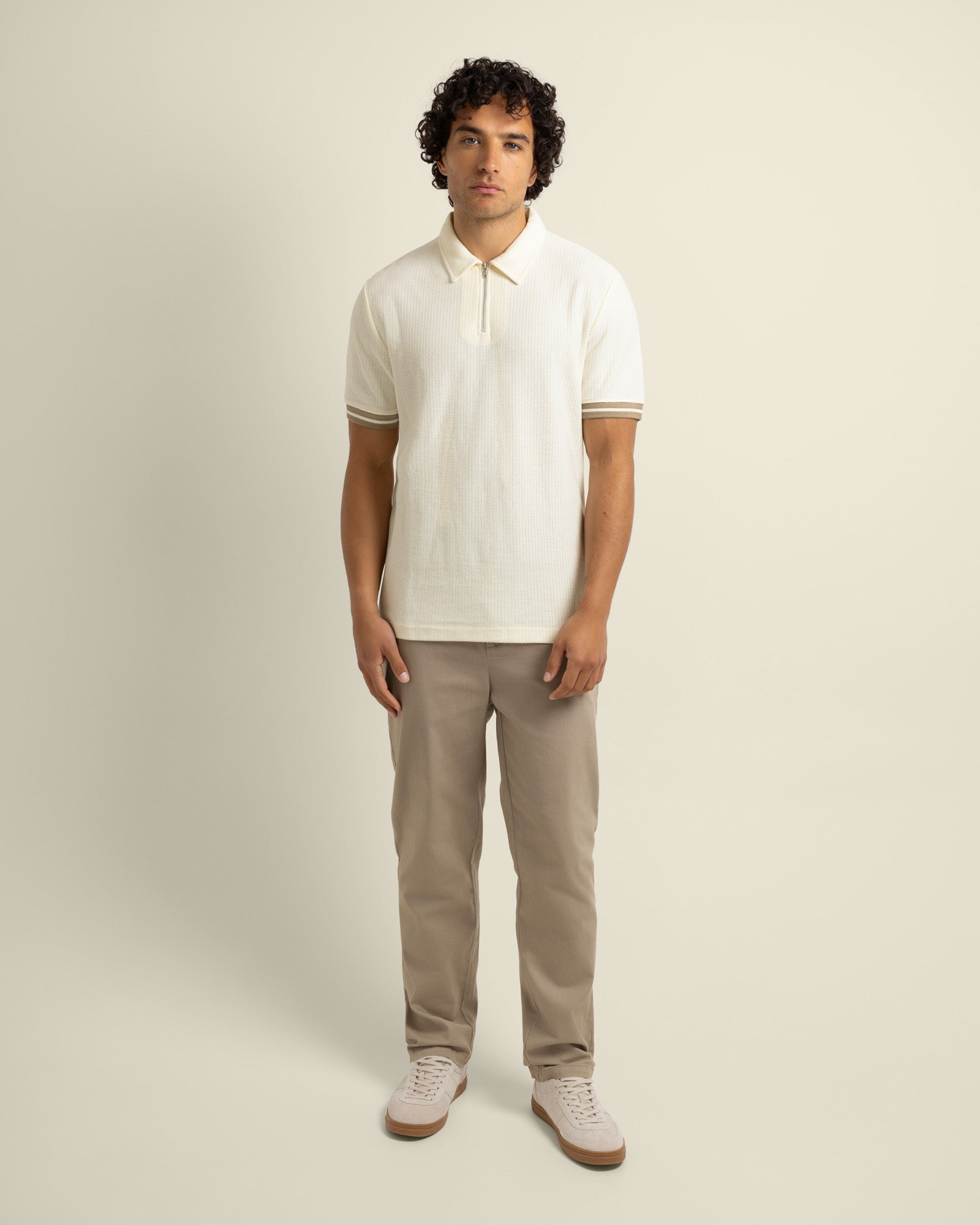 Odin - Textured Polo Shirt