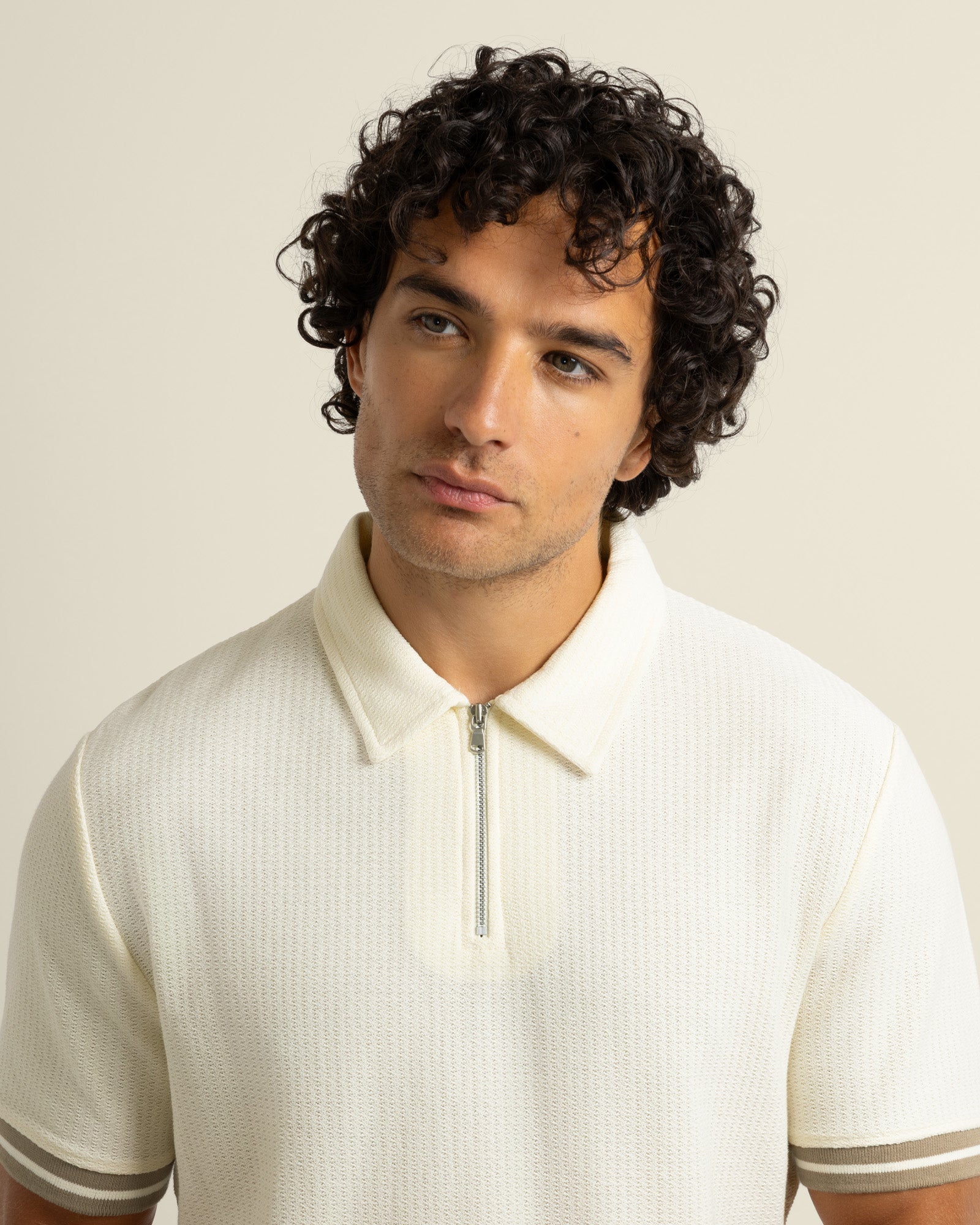 Odin - Textured Polo Shirt