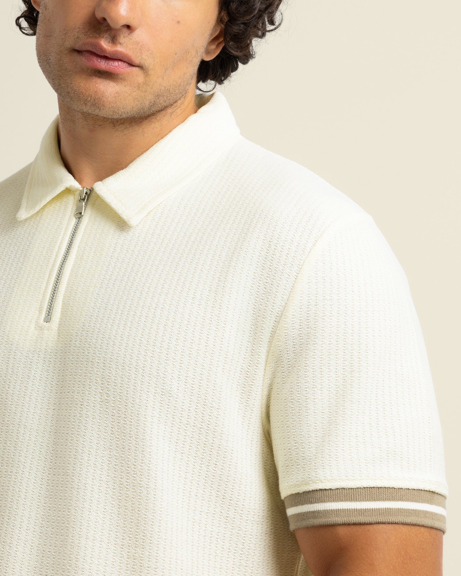 Odin - Textured Polo Shirt
