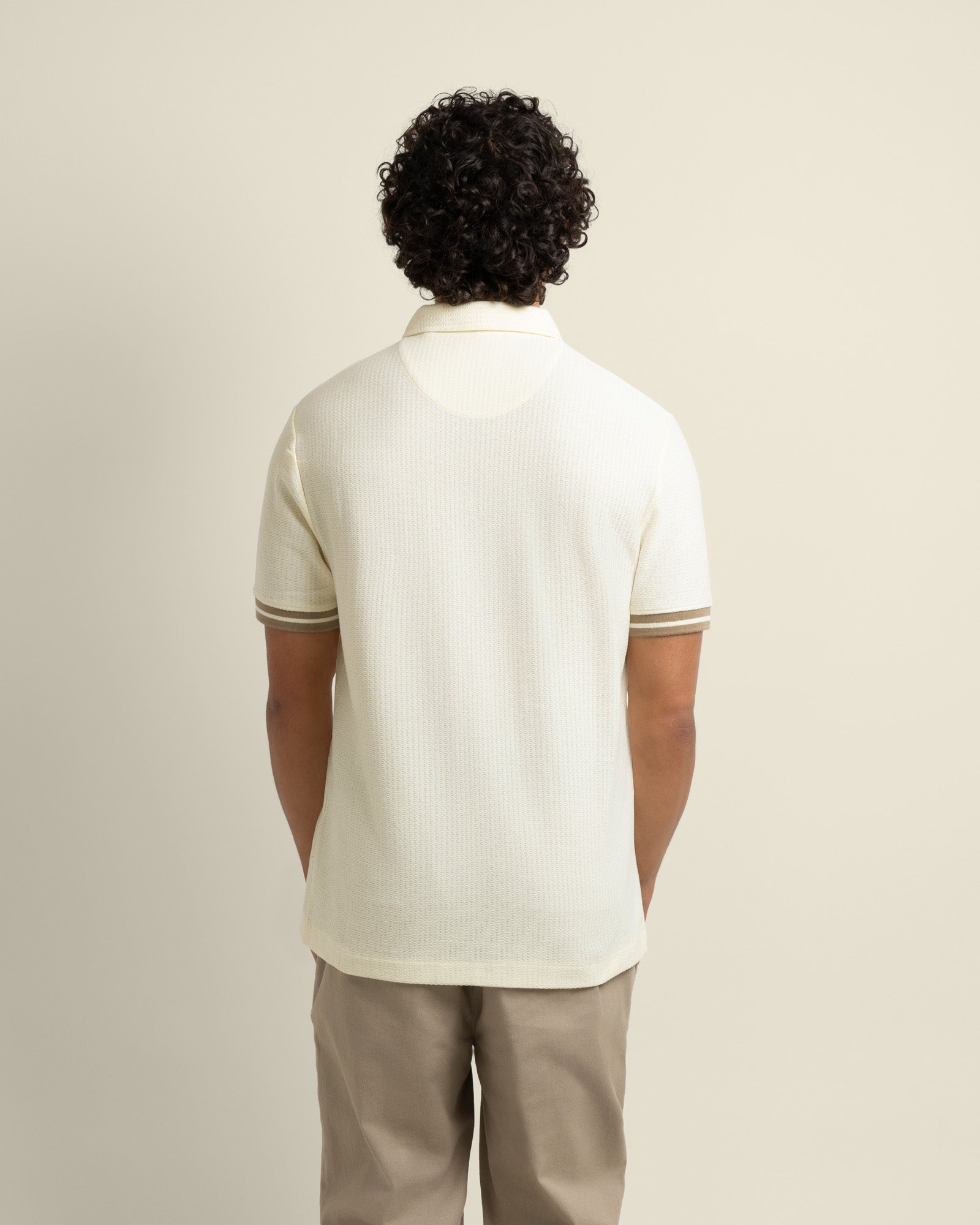 Odin - Textured Polo Shirt