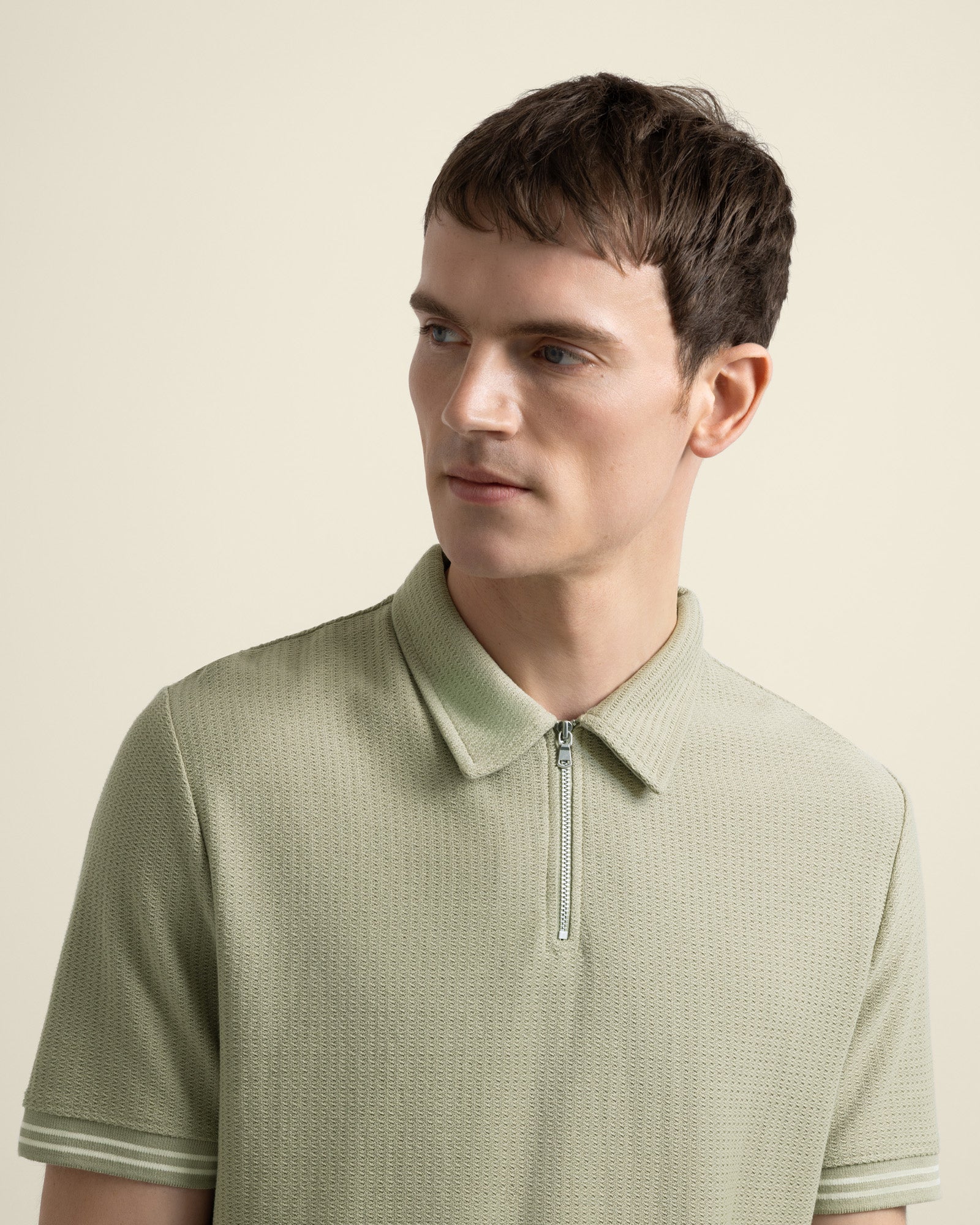 Odin - Textured Polo Shirt
