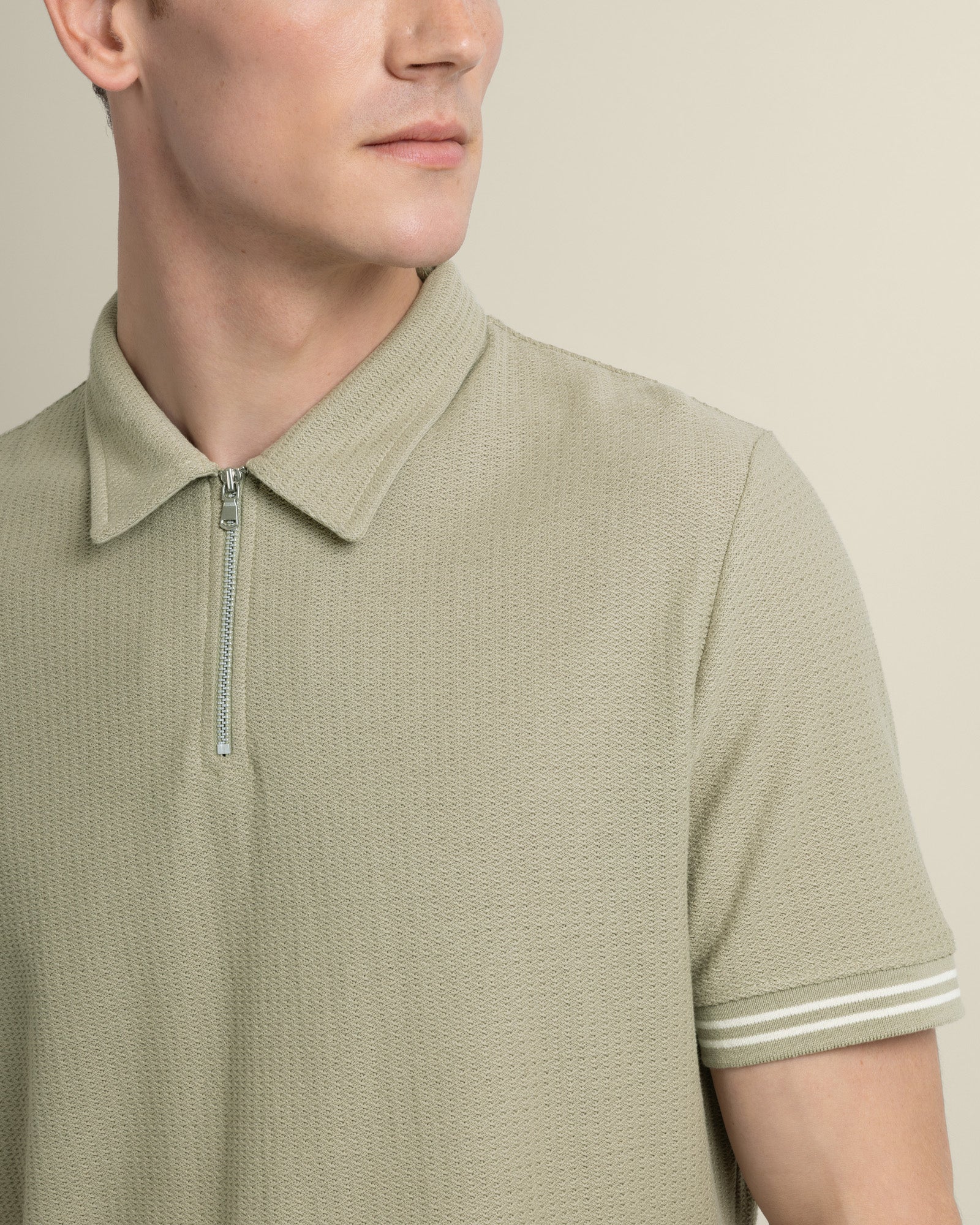 Odin - Textured Polo Shirt