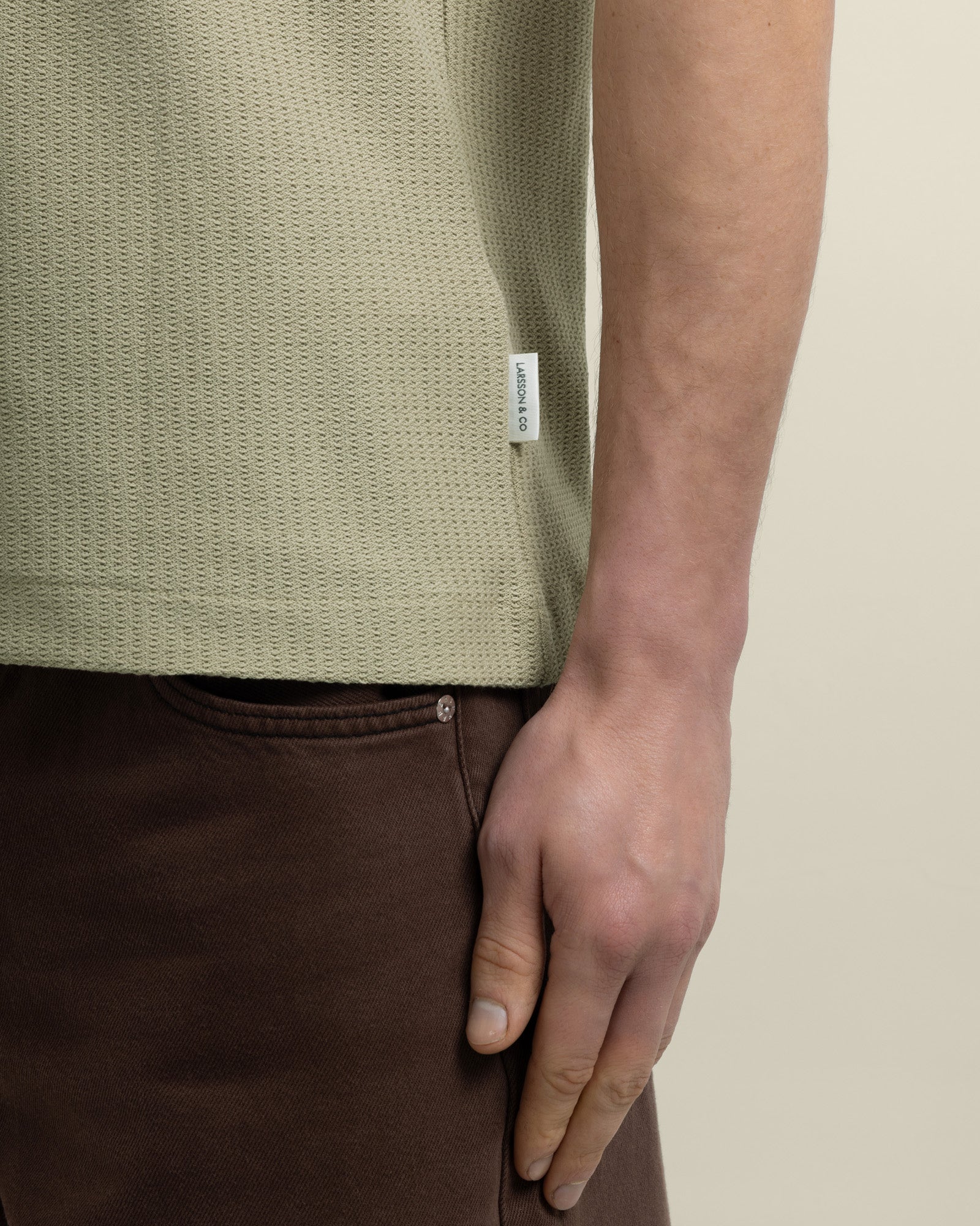 Odin - Textured Polo Shirt