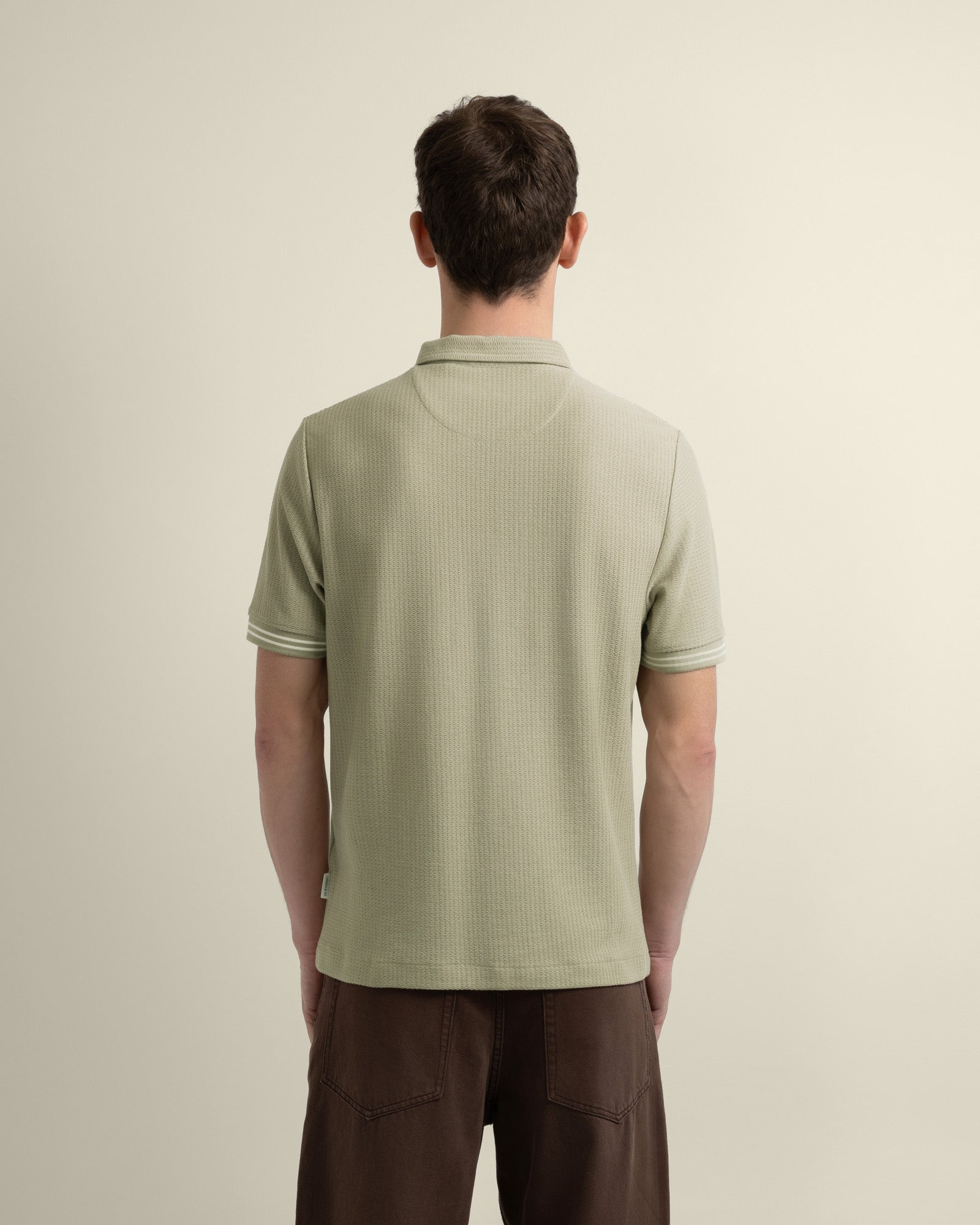 Odin - Textured Polo Shirt