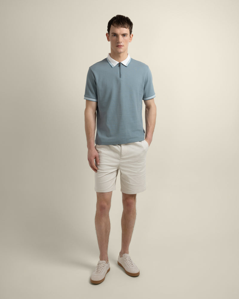 Nilsson - Contrast Rib Polo Shirt