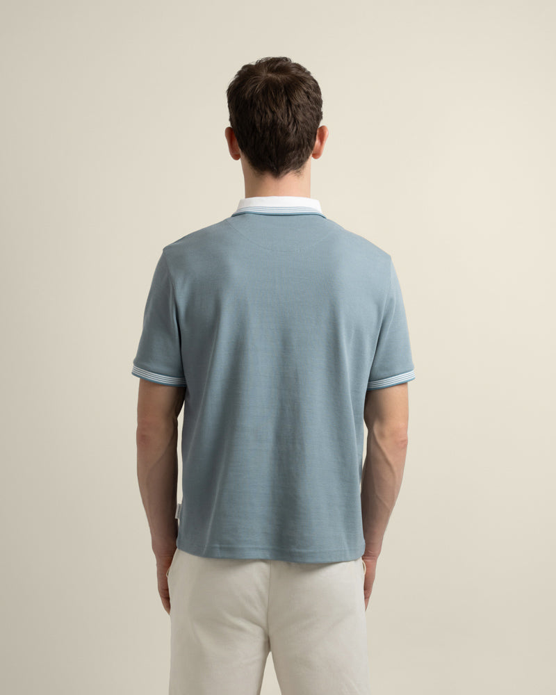 Nilsson - Contrast Rib Polo Shirt