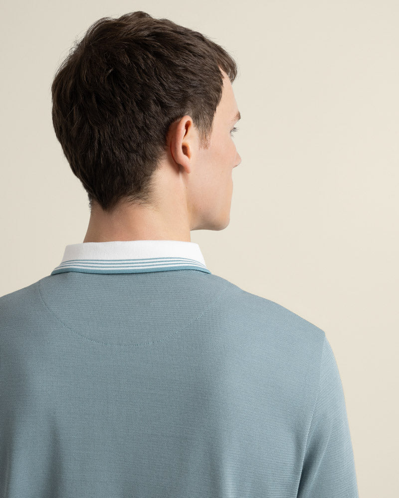 Nilsson - Contrast Rib Polo Shirt