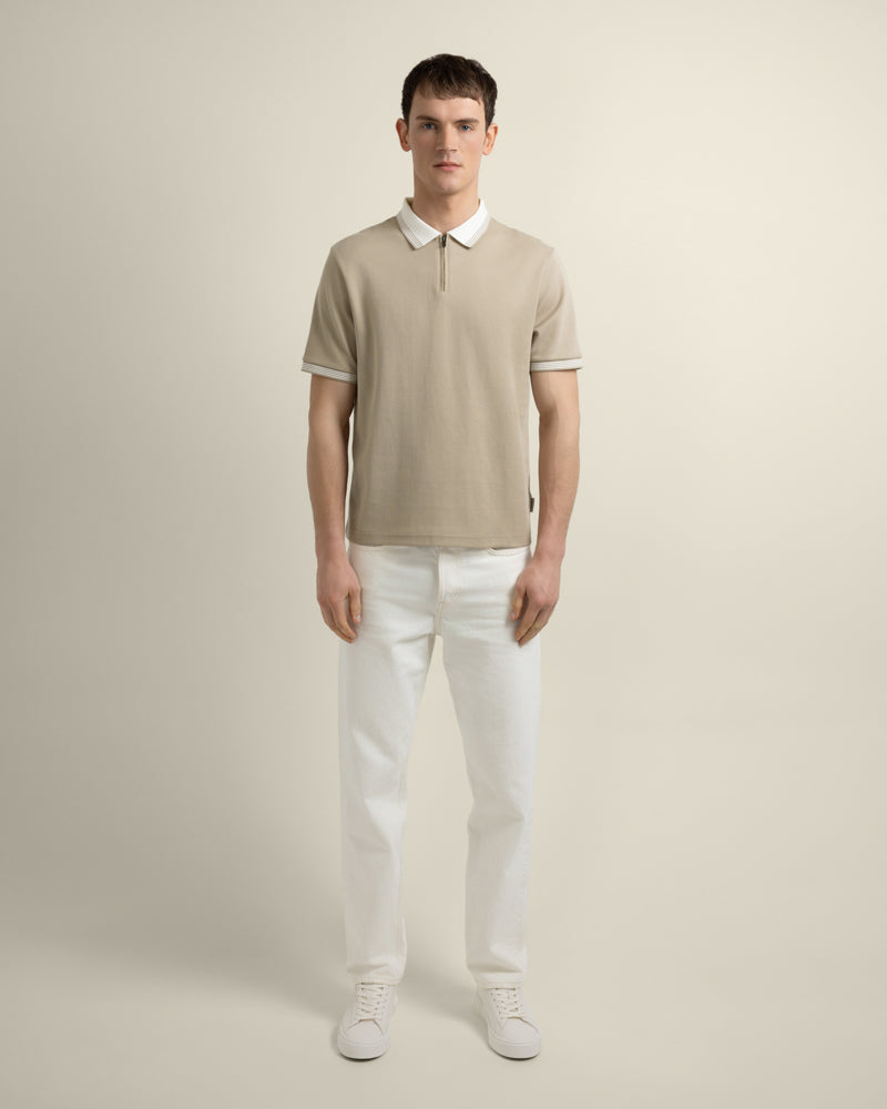 Nilsson - Contrast Rib Polo Shirt