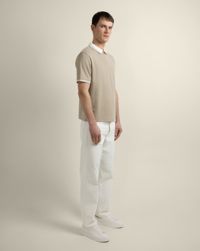 Nilsson - Contrast Rib Polo Shirt